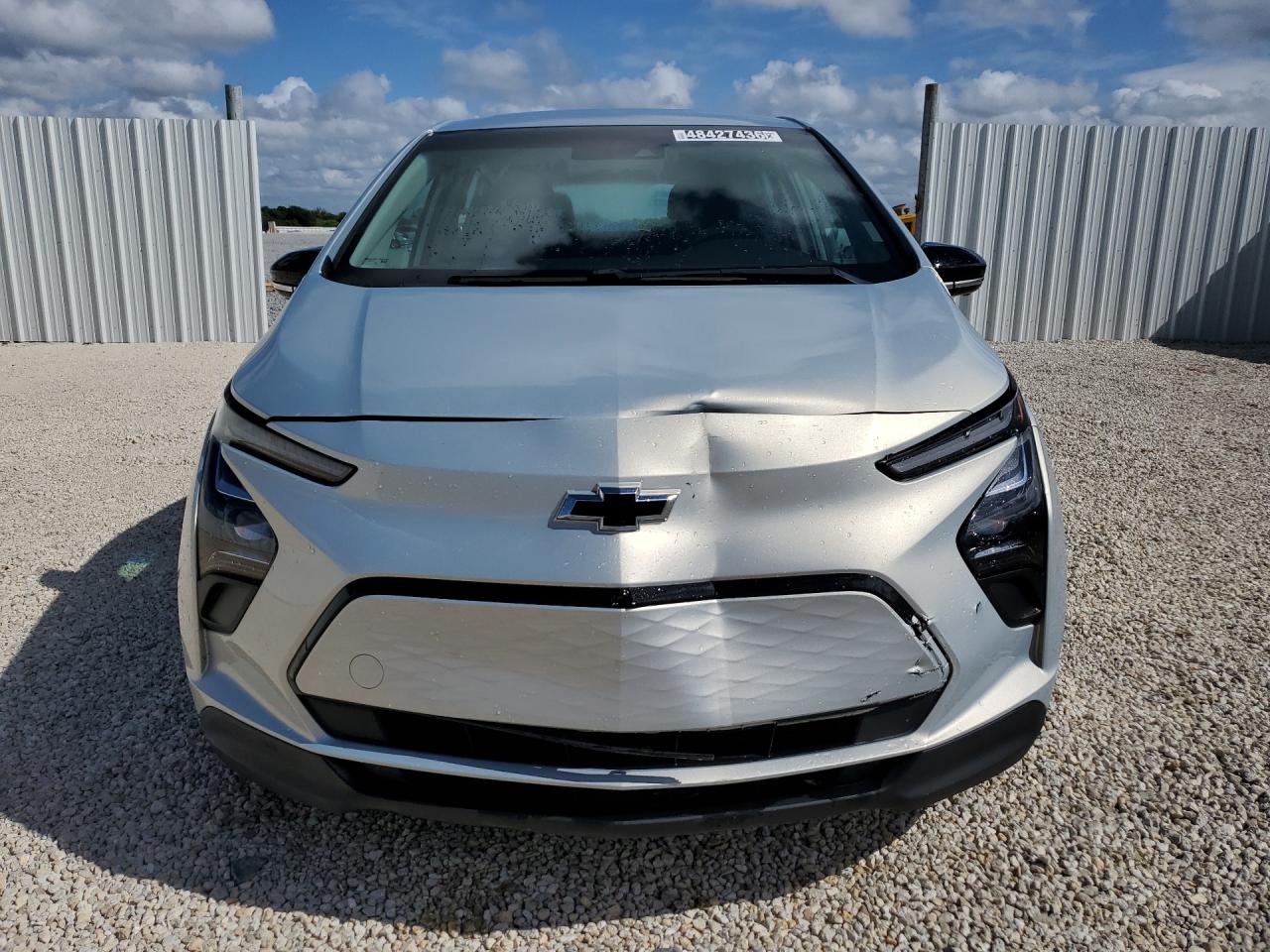 2023 Chevrolet Bolt Ev 2lt Silver vin: 1G1FX6S09P4175672 Damage: Hood, Dent(S) W/ Paint Dmg, > 12 Inches