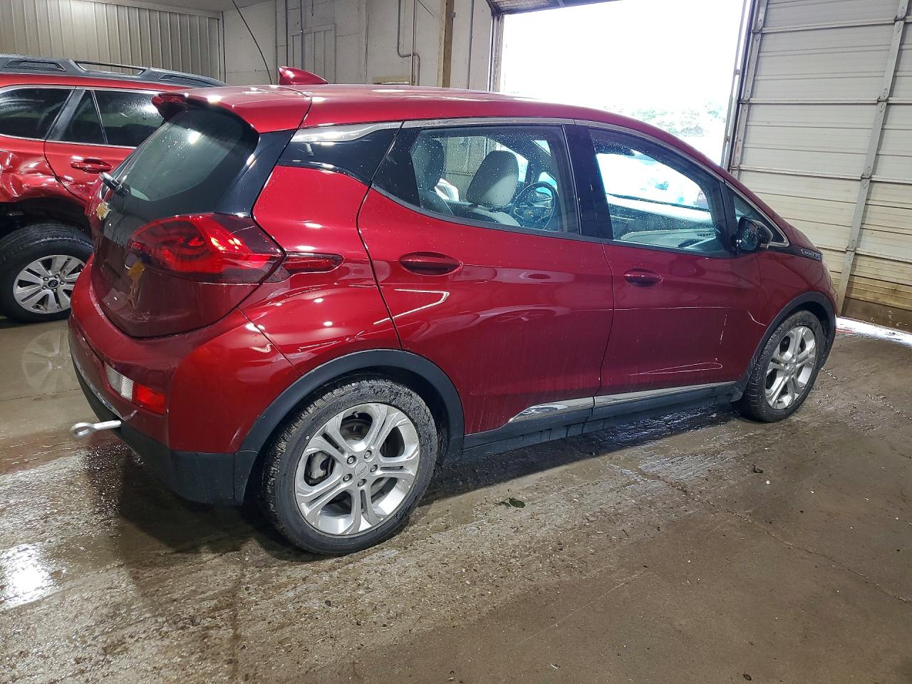 2021 Chevrolet Bolt Ev Lt Red vin: 1G1FY6S00M4101016