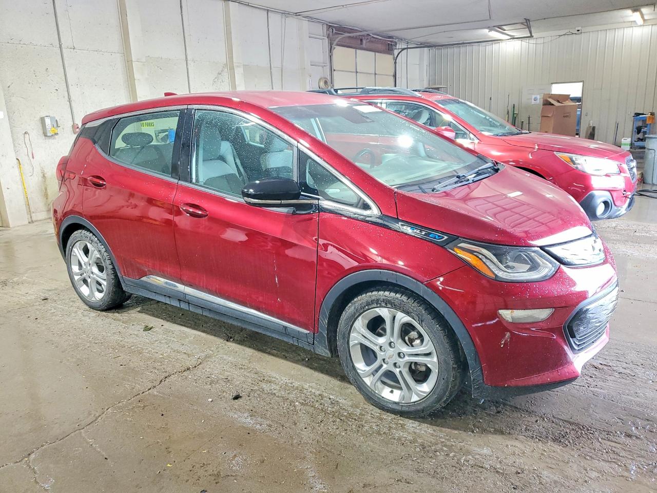 2021 Chevrolet Bolt Ev Lt Red vin: 1G1FY6S00M4101016