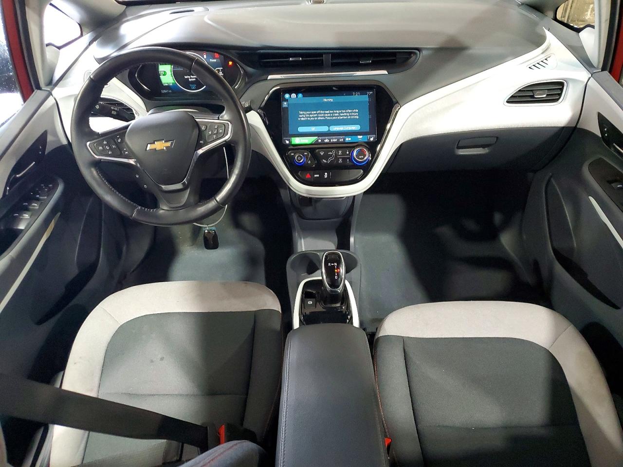 2021 Chevrolet Bolt Ev Lt Red vin: 1G1FY6S00M4101016