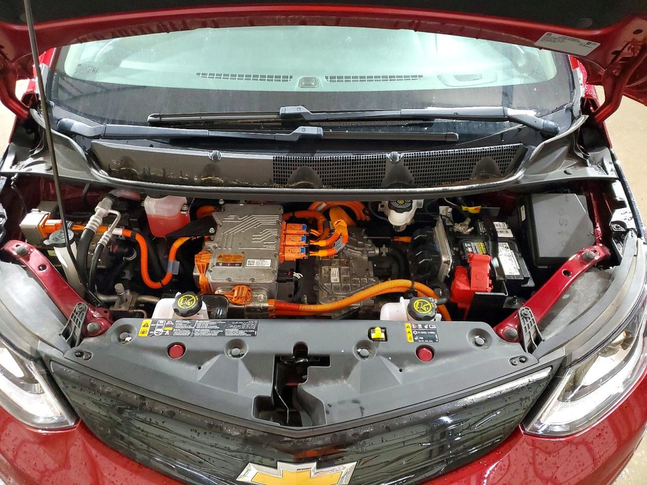 2021 Chevrolet Bolt Ev Lt Red vin: 1G1FY6S00M4101016