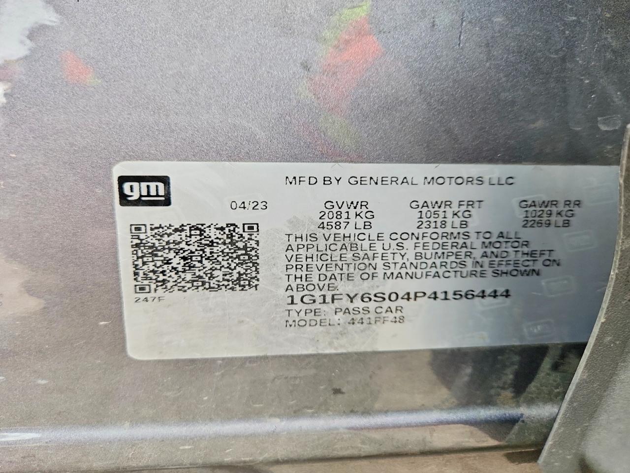 2023 Chevrolet Bolt Euv Lt Gray vin: 1G1FY6S04P4156444