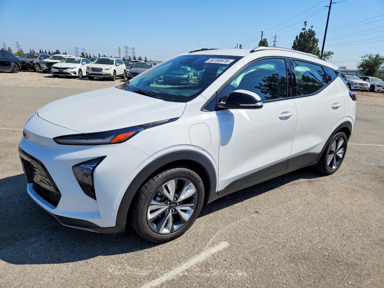 2023 Chevrolet Bolt Euv Lt White vin: 1G1FY6S04P4188973