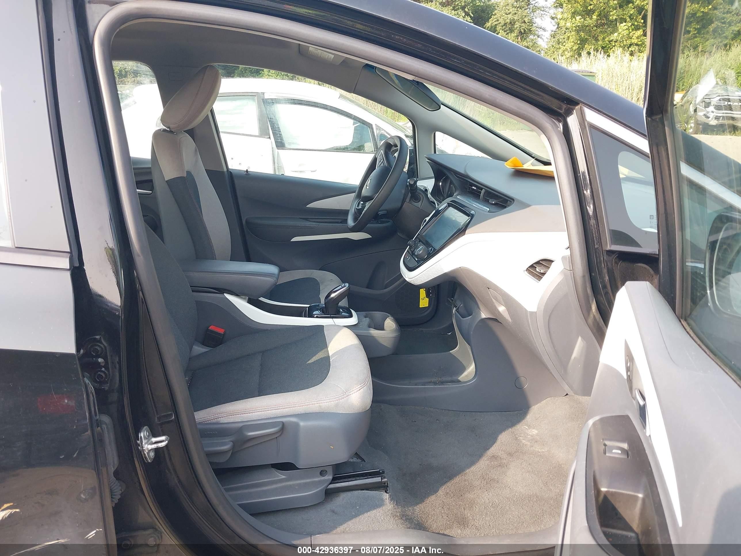 2021 Chevrolet Bolt Ev Fwd Lt Черный vin: 1G1FY6S06M4113218