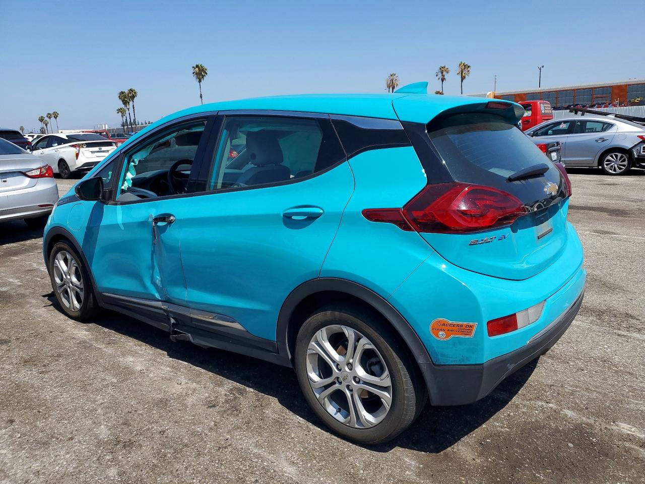 2020 Chevrolet Bolt Ev Lt Turquoise vin: 1G1FY6S07L4131015