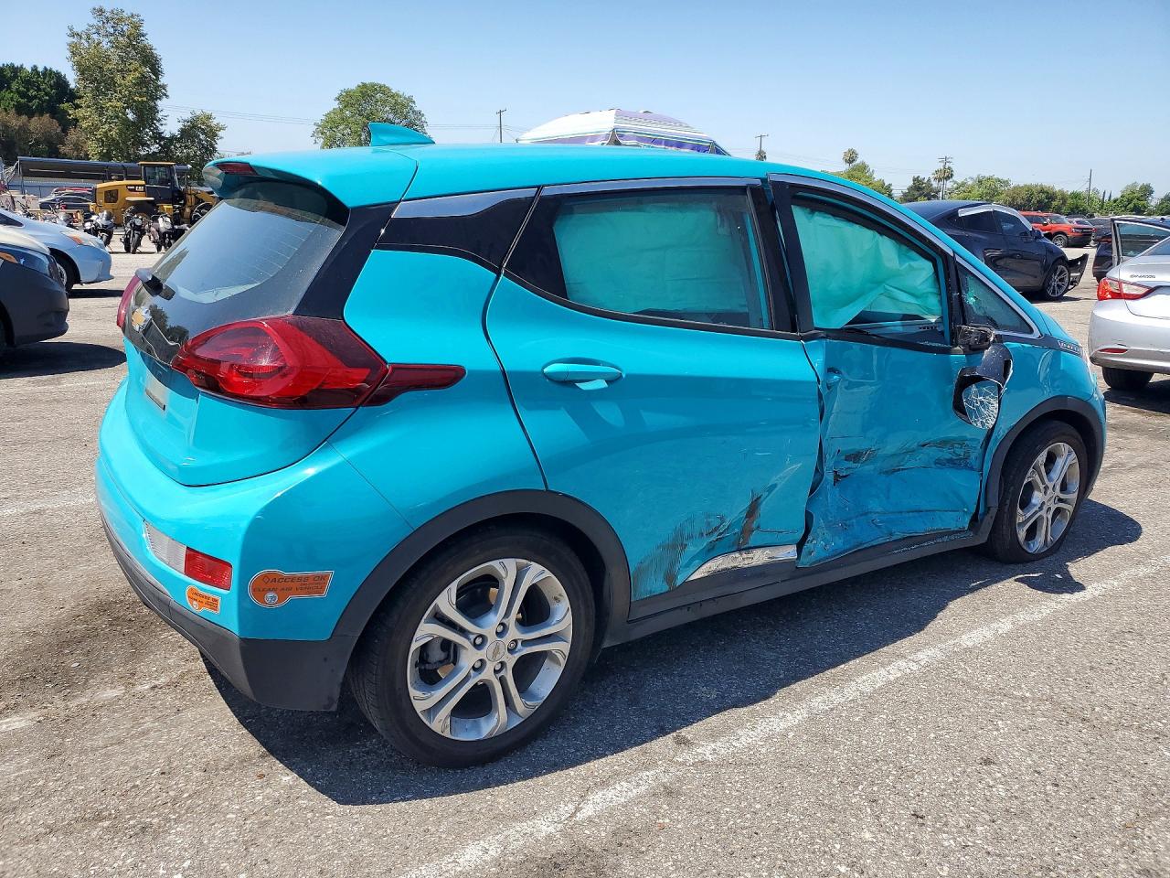 2020 Chevrolet Bolt Ev Lt Turquoise vin: 1G1FY6S07L4131015