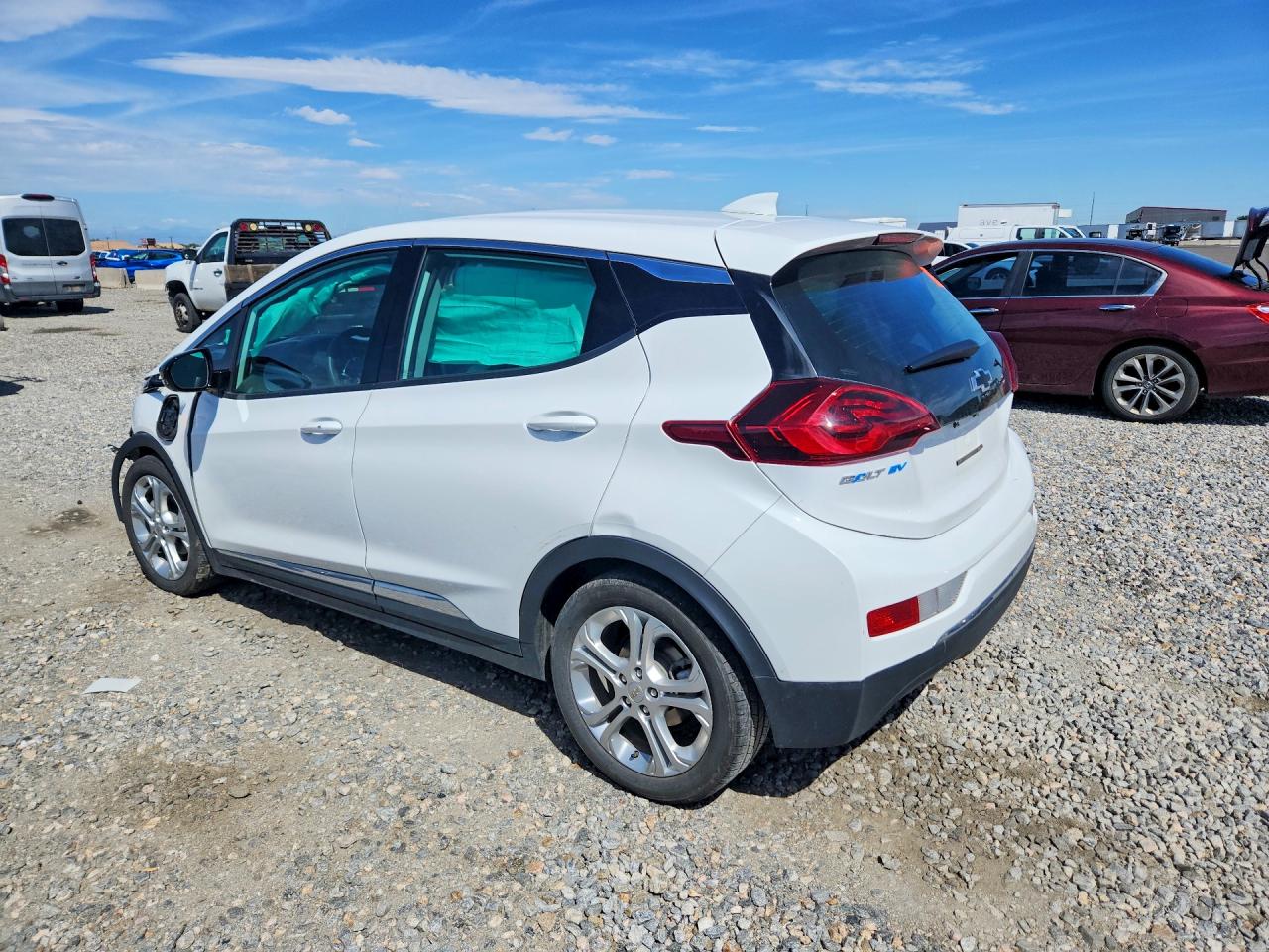 2021 Chevrolet Bolt Ev Lt White vin: 1G1FY6S08M4112281