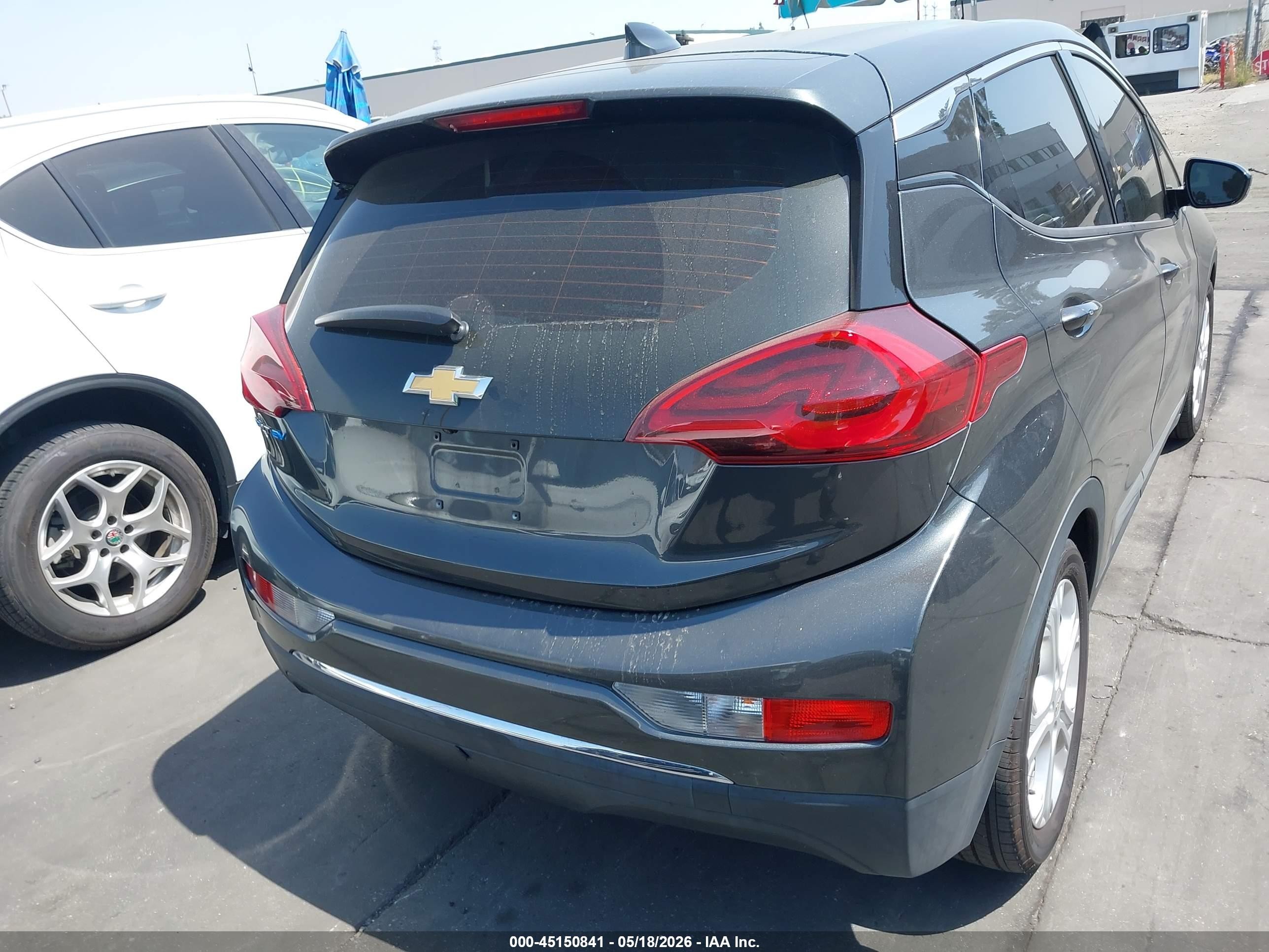 2019 Chevrolet Bolt Ev Lt Gray vin: 1G1FY6S09K4125134