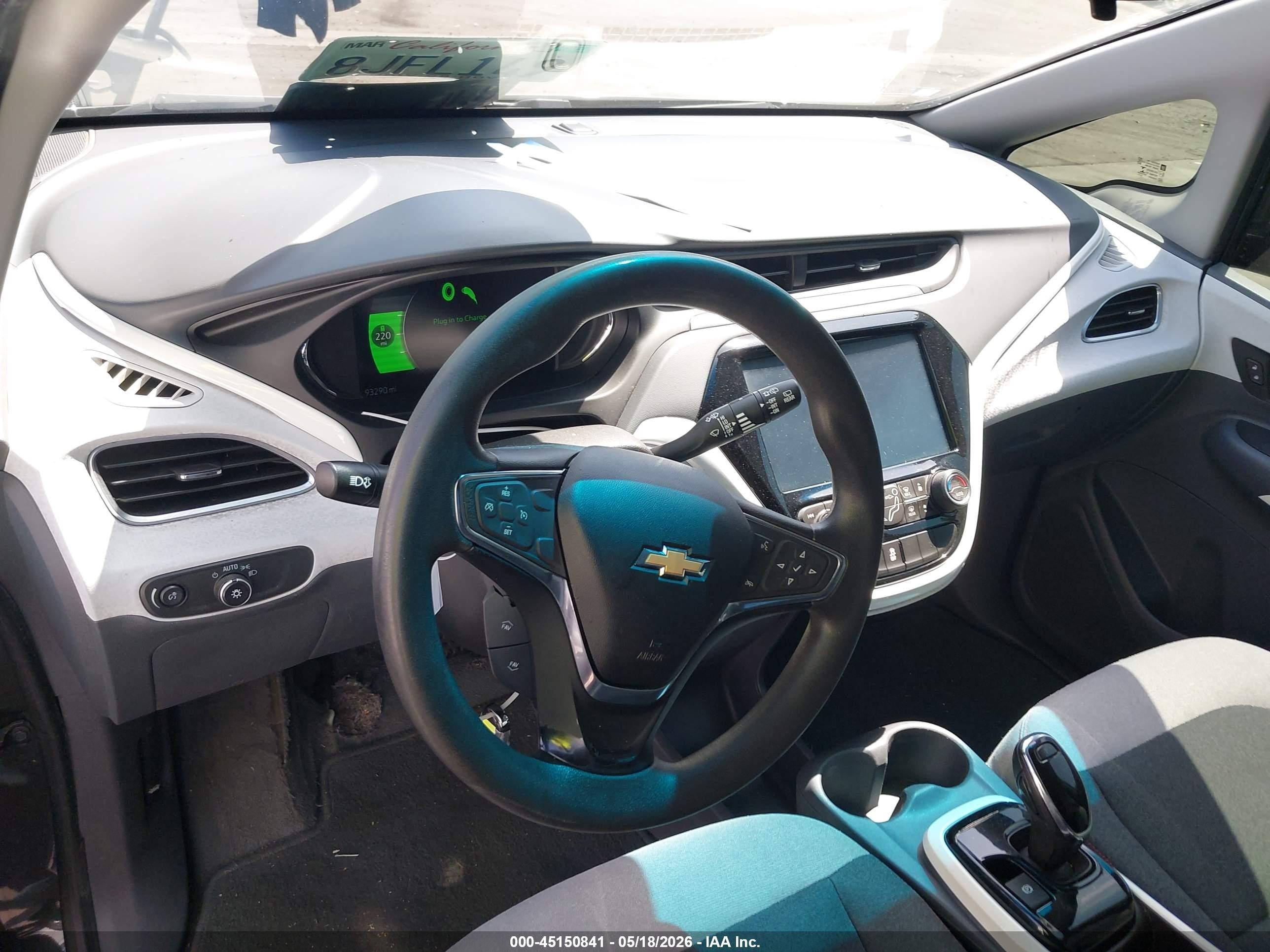 2019 Chevrolet Bolt Ev Lt Gray vin: 1G1FY6S09K4125134