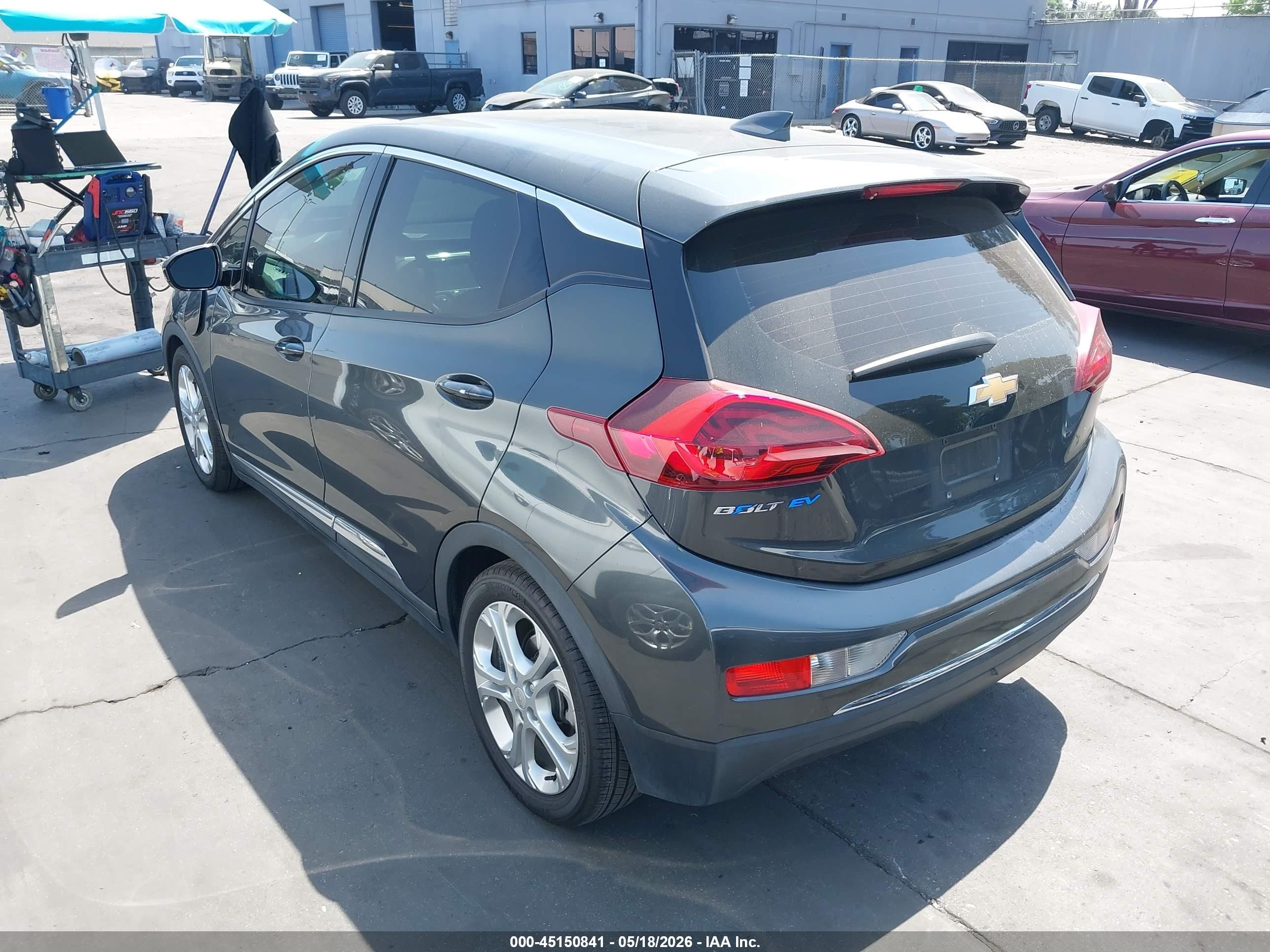2019 Chevrolet Bolt Ev Lt Gray vin: 1G1FY6S09K4125134
