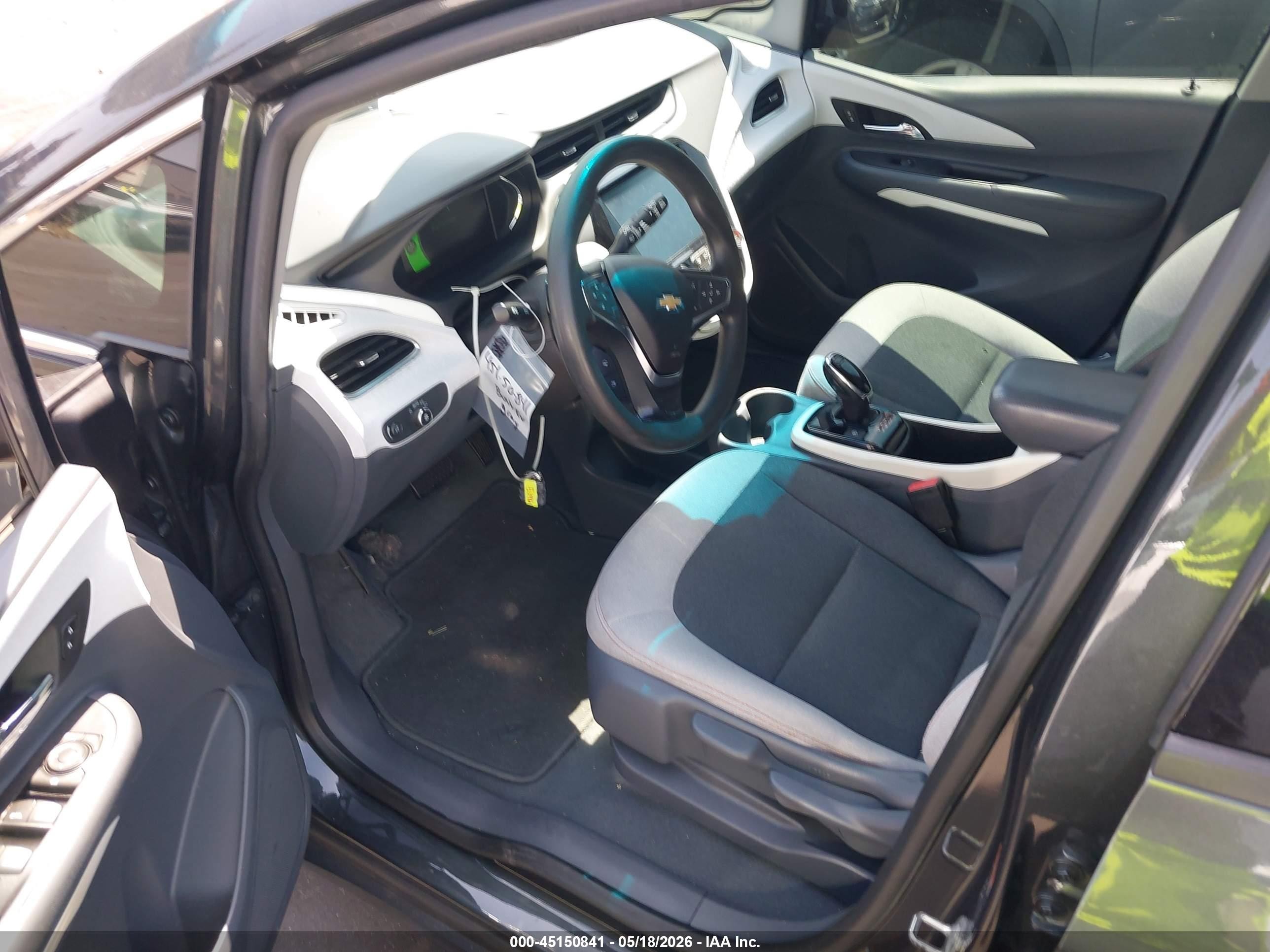 2019 Chevrolet Bolt Ev Lt Gray vin: 1G1FY6S09K4125134
