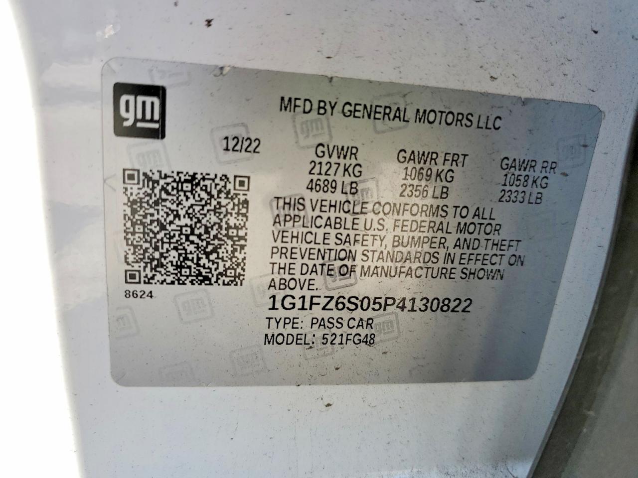 2023 Chevrolet Bolt Euv Premier White vin: 1G1FZ6S05P4130822