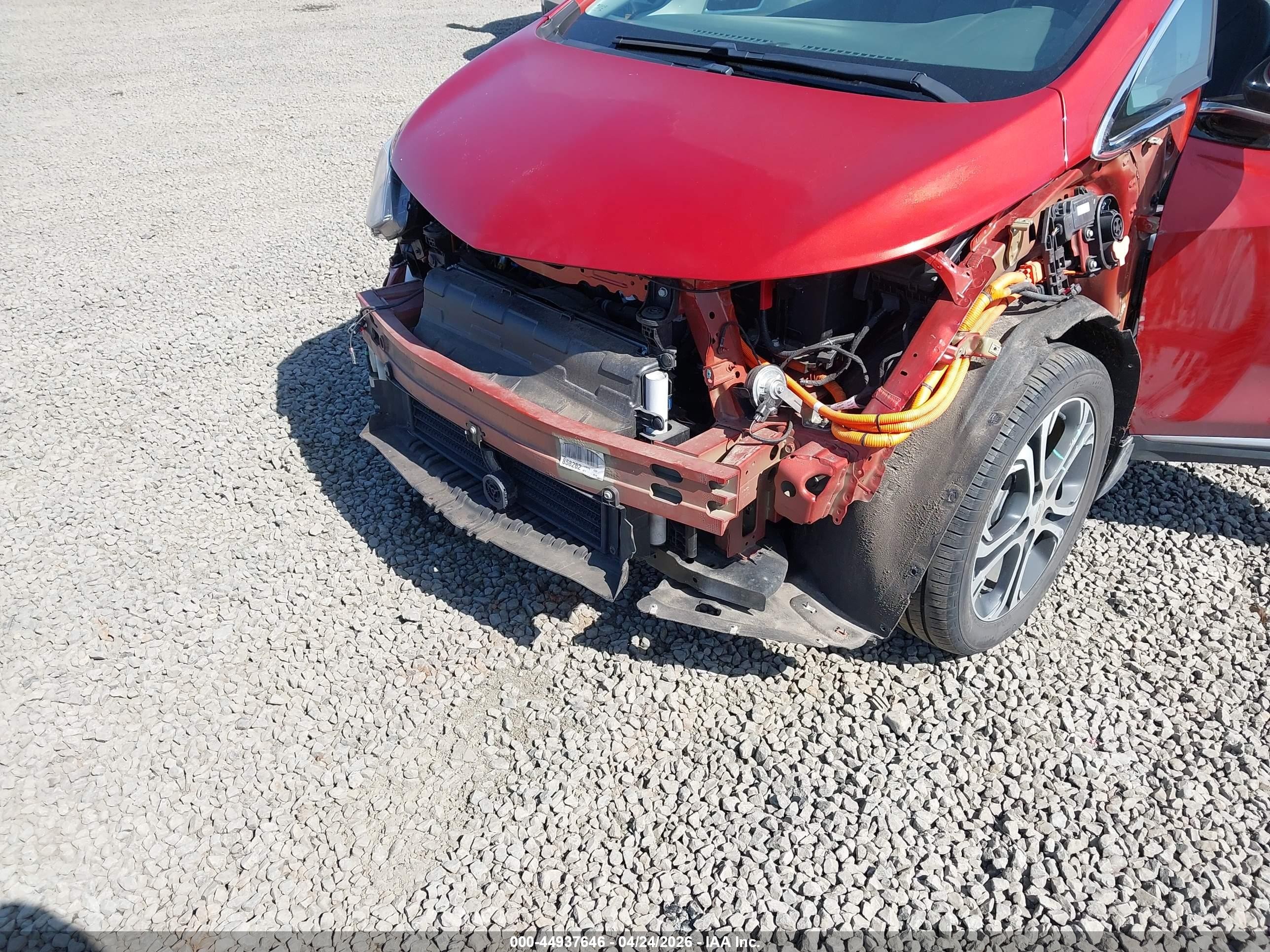 2020 Chevrolet Bolt Ev Fwd Premier Orange vin: 1G1FZ6S06L4127180