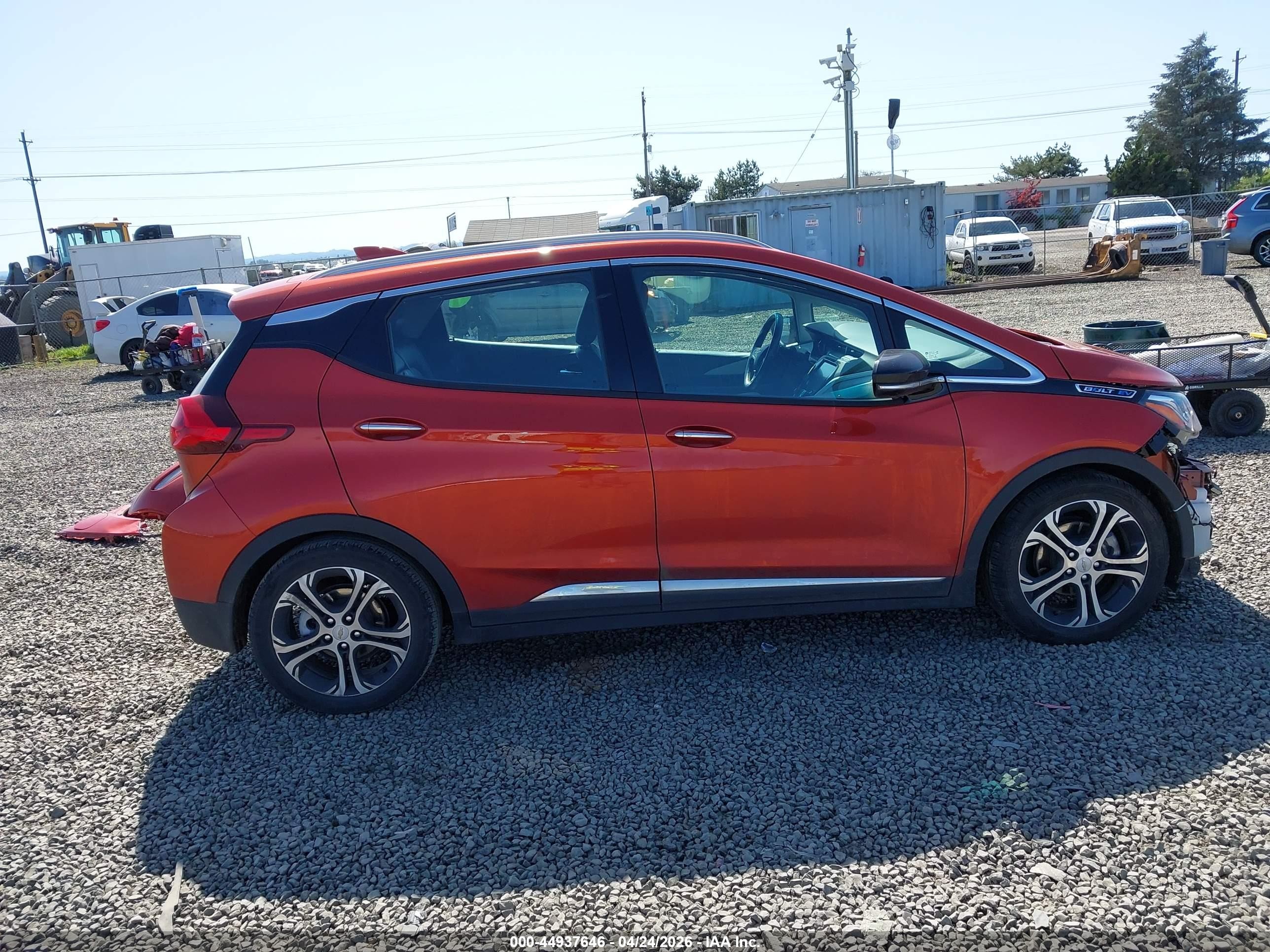 2020 Chevrolet Bolt Ev Fwd Premier Orange vin: 1G1FZ6S06L4127180