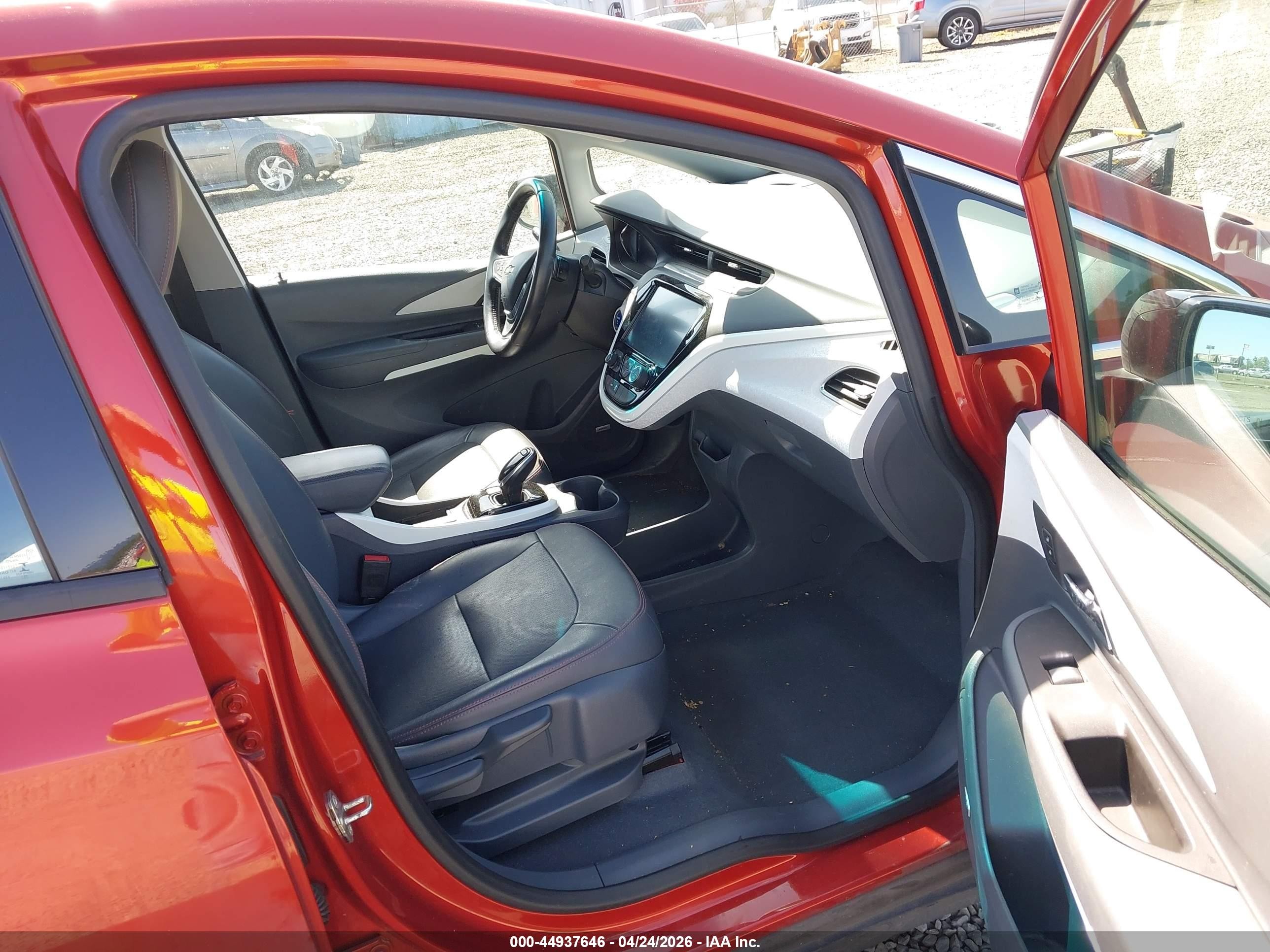 2020 Chevrolet Bolt Ev Fwd Premier Orange vin: 1G1FZ6S06L4127180