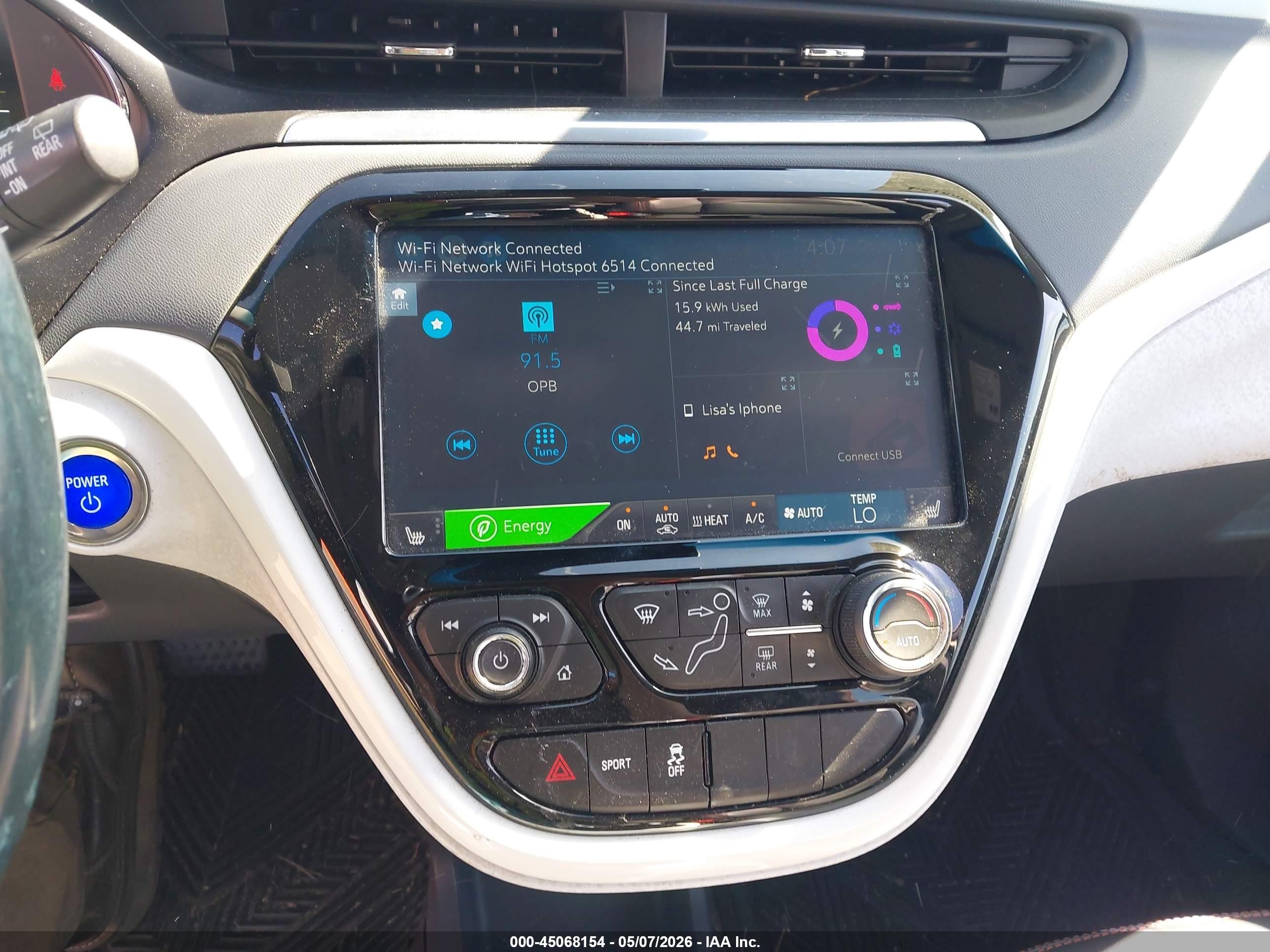 2019 Chevrolet Bolt Ev Premier Серый vin: 1G1FZ6S07K4108233