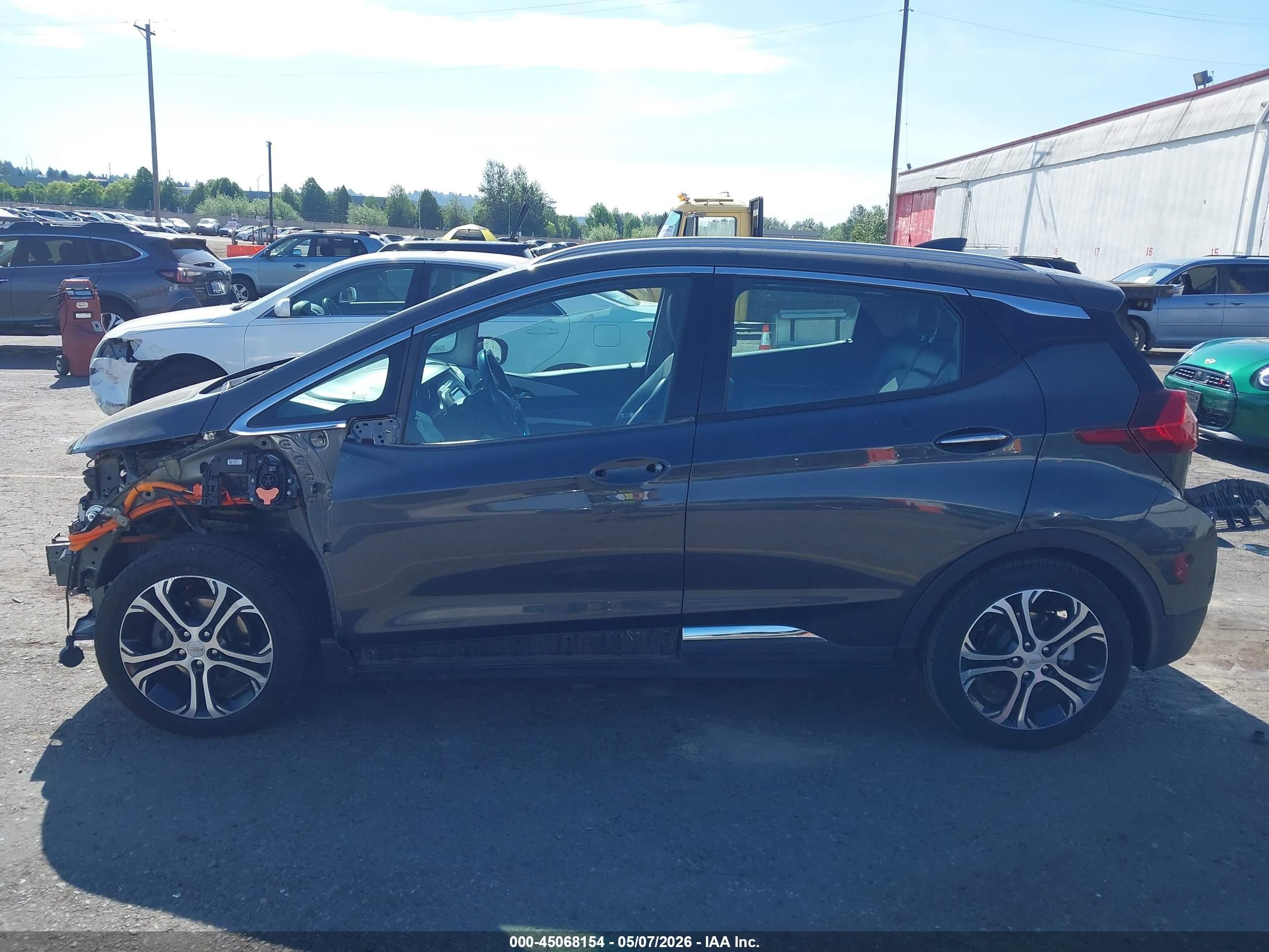 2019 Chevrolet Bolt Ev Premier Серый vin: 1G1FZ6S07K4108233