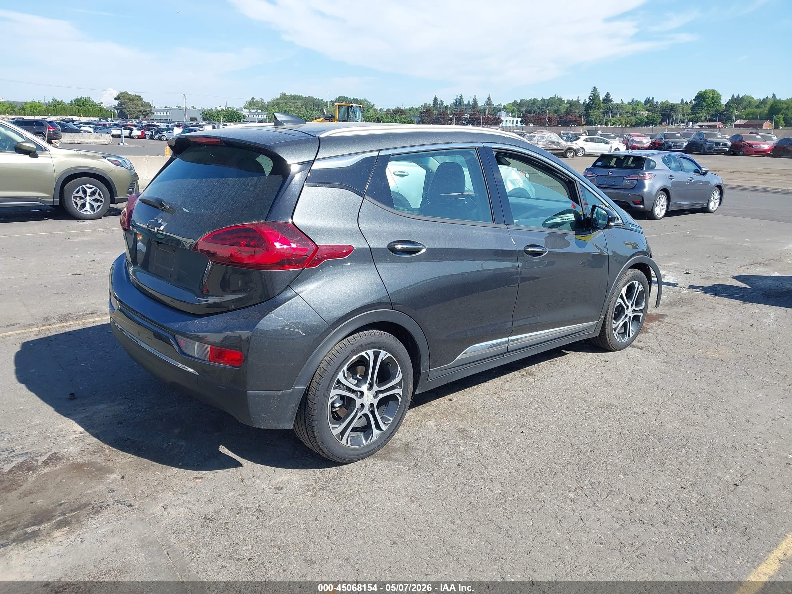 2019 Chevrolet Bolt Ev Premier Серый vin: 1G1FZ6S07K4108233