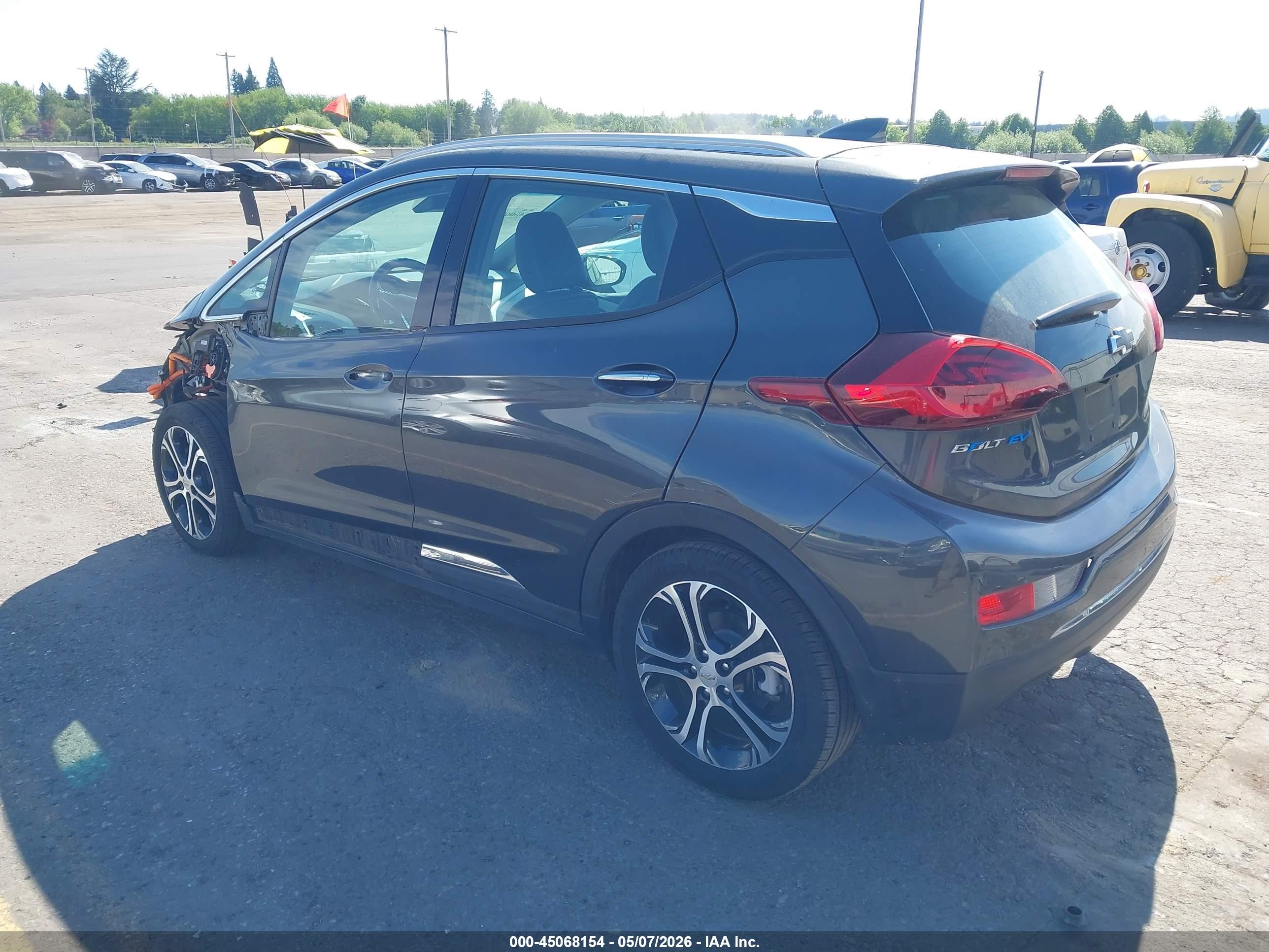 2019 Chevrolet Bolt Ev Premier Серый vin: 1G1FZ6S07K4108233