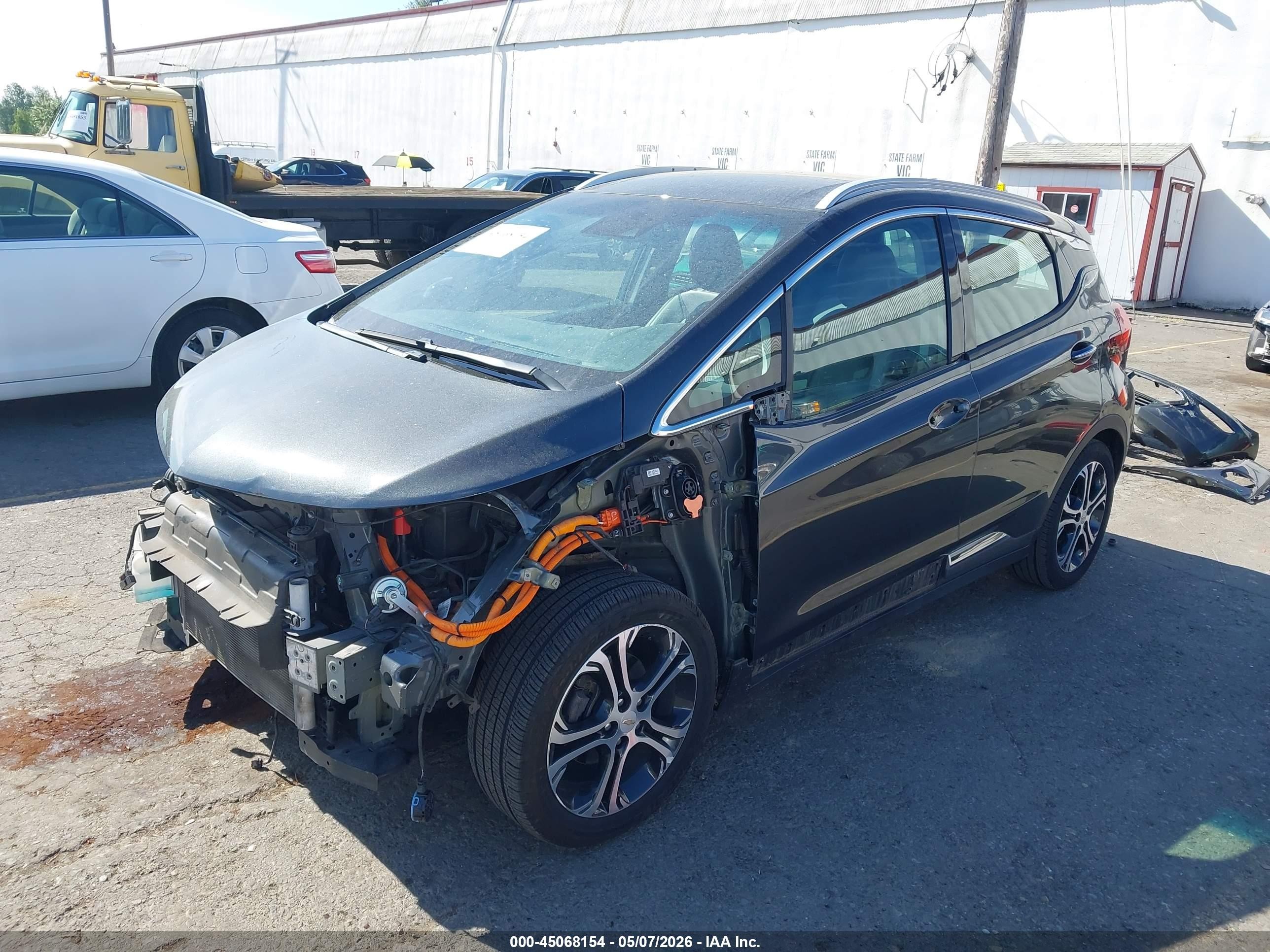 2019 Chevrolet Bolt Ev Premier Серый vin: 1G1FZ6S07K4108233