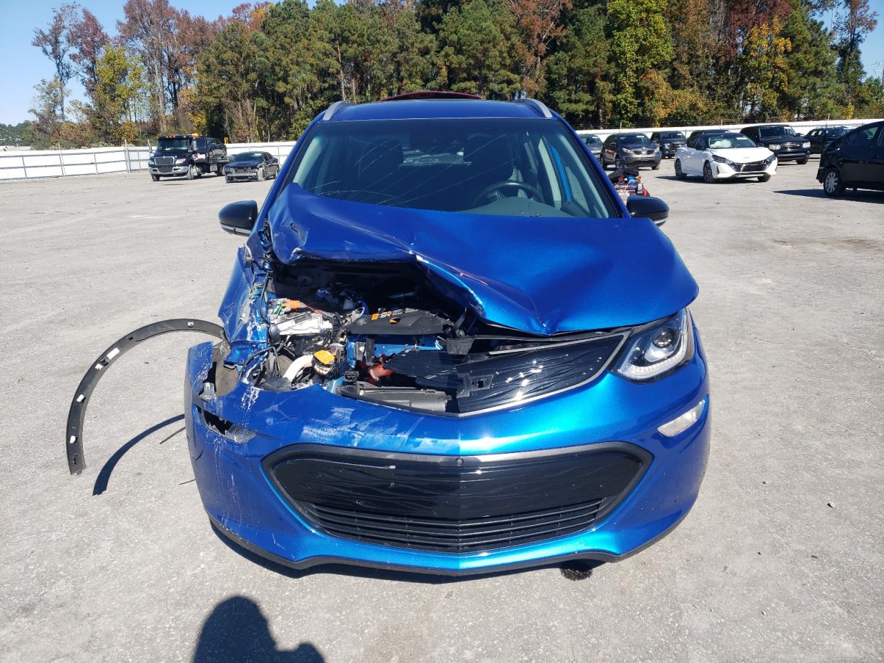 2021 Chevrolet Bolt Ev Premier Синий vin: 1G1FZ6S0XM4101814