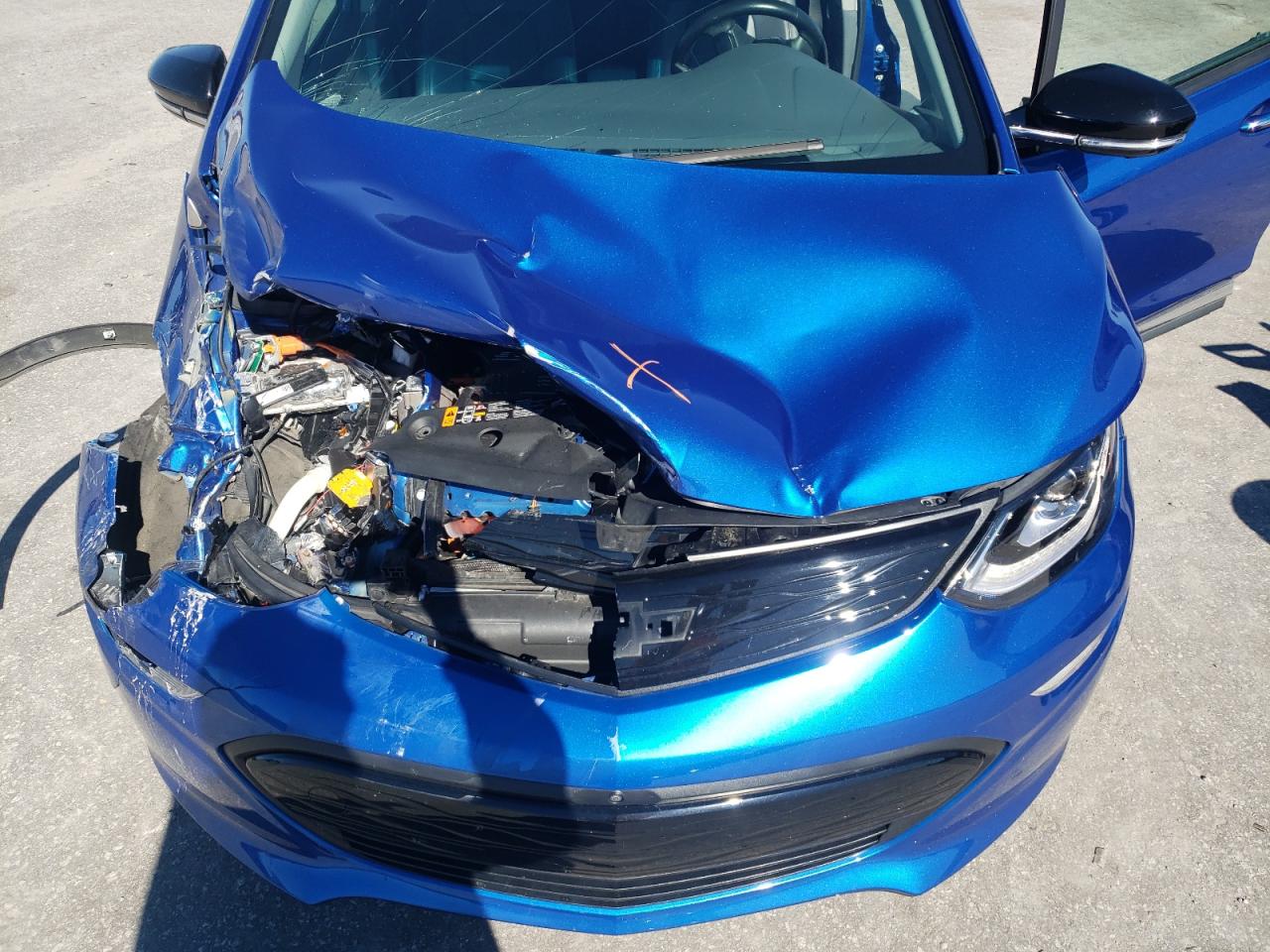 2021 Chevrolet Bolt Ev Premier Синий vin: 1G1FZ6S0XM4101814