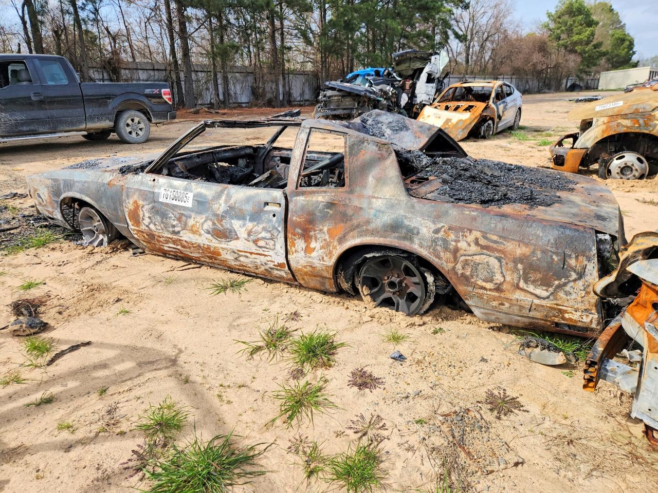 1987 Chevrolet Monte Carlo Burn vin: 1G1GZ11G2HP154386