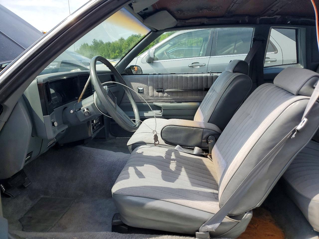 1987 Chevrolet Monte Carlo Black vin: 1G1GZ11ZXHP136137