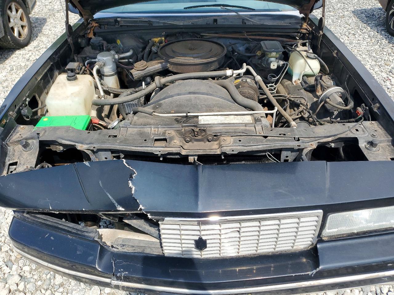 1987 Chevrolet Monte Carlo Black vin: 1G1GZ11ZXHP136137