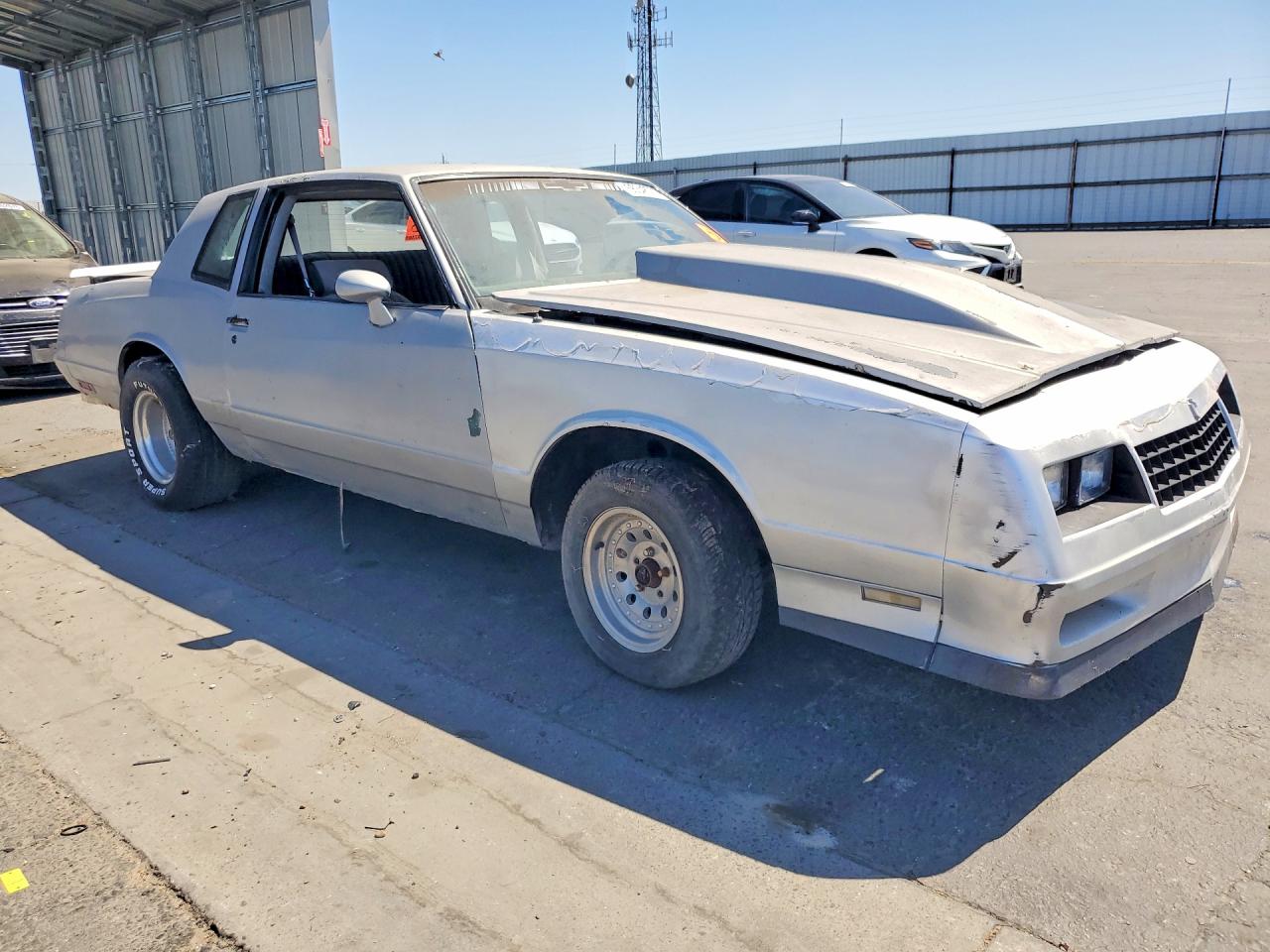 1985 Chevrolet Monte Carlo Silver vin: 1G1GZ37G2FR113843
