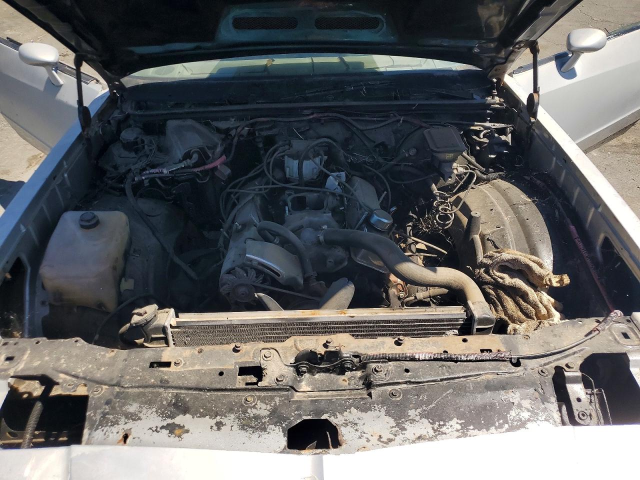 1985 Chevrolet Monte Carlo Silver vin: 1G1GZ37G2FR113843