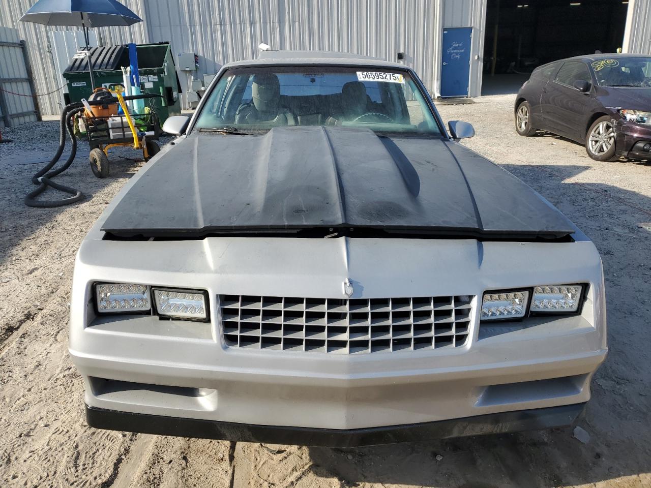 1986 Chevrolet Monte Carlo Silver vin: 1G1GZ37G3GR169310