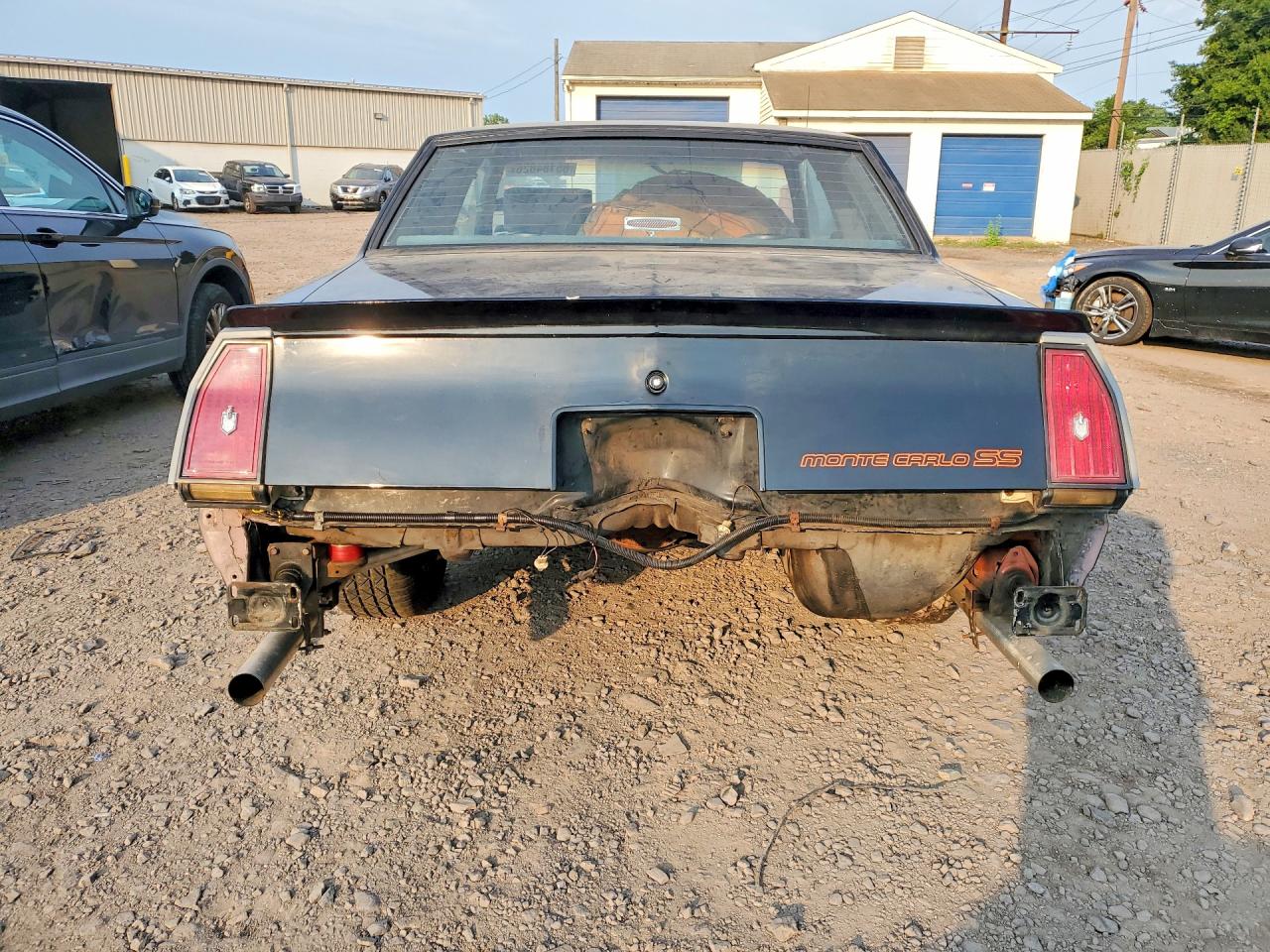 1985 Chevrolet Monte Carlo Black vin: 1G1GZ37G4FR126772