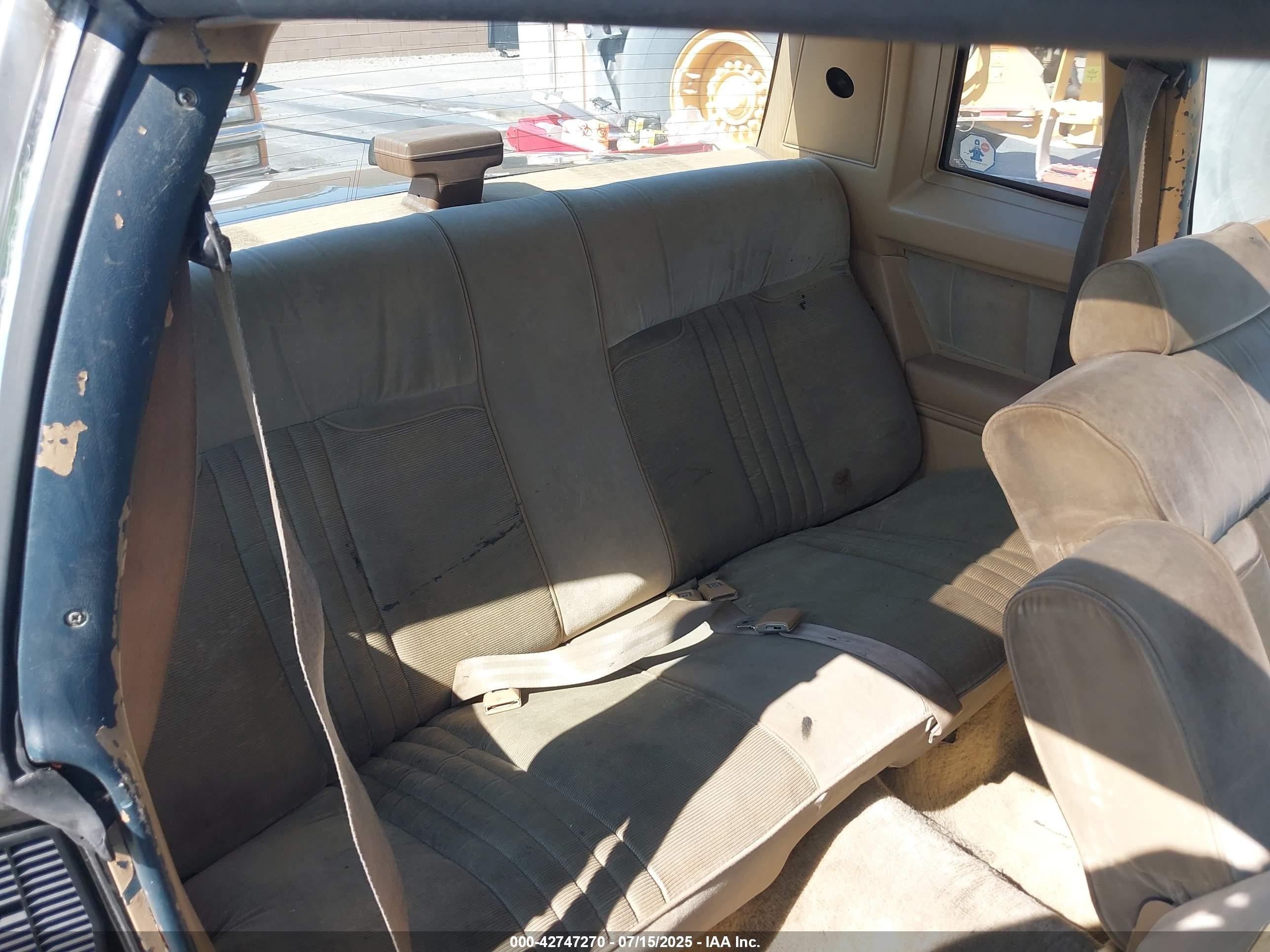 1986 Chevrolet Monte Carlo   Black vin: 1G1GZ37H7GR117672