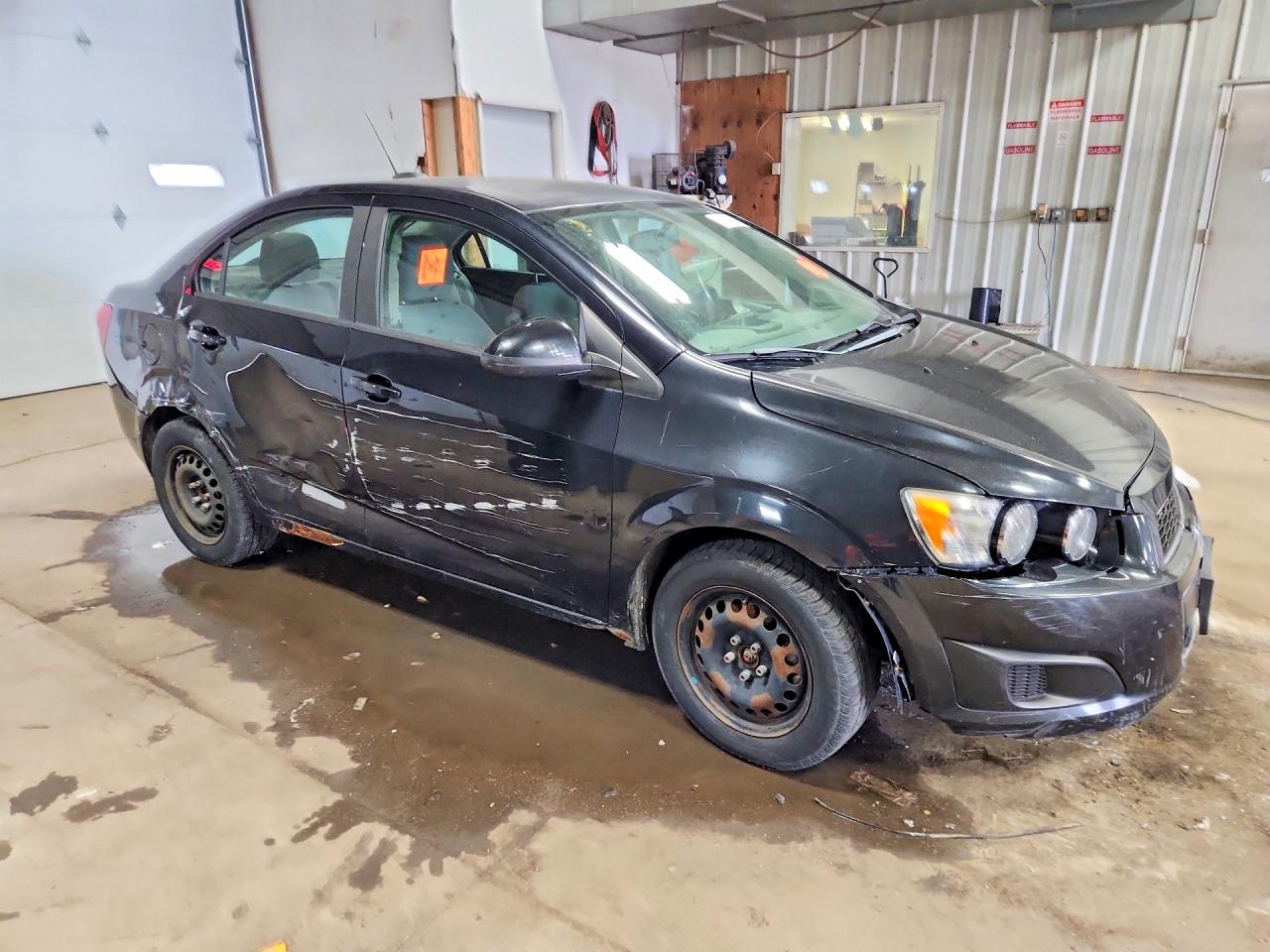 2015 Chevrolet Sonic Ls Black vin: 1G1JA5SH0F4159760
