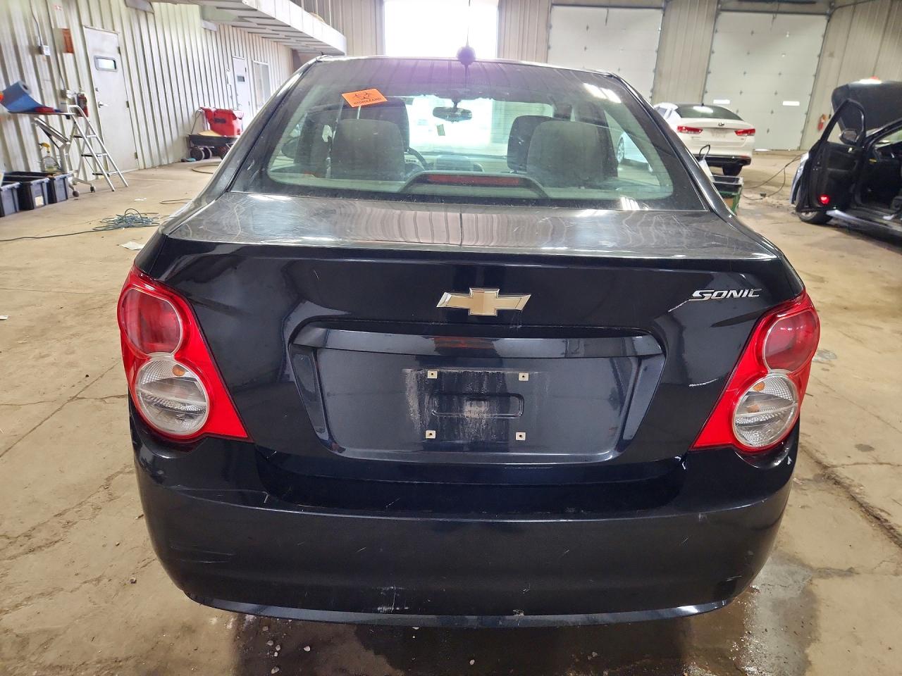 2015 Chevrolet Sonic Ls Black vin: 1G1JA5SH0F4159760