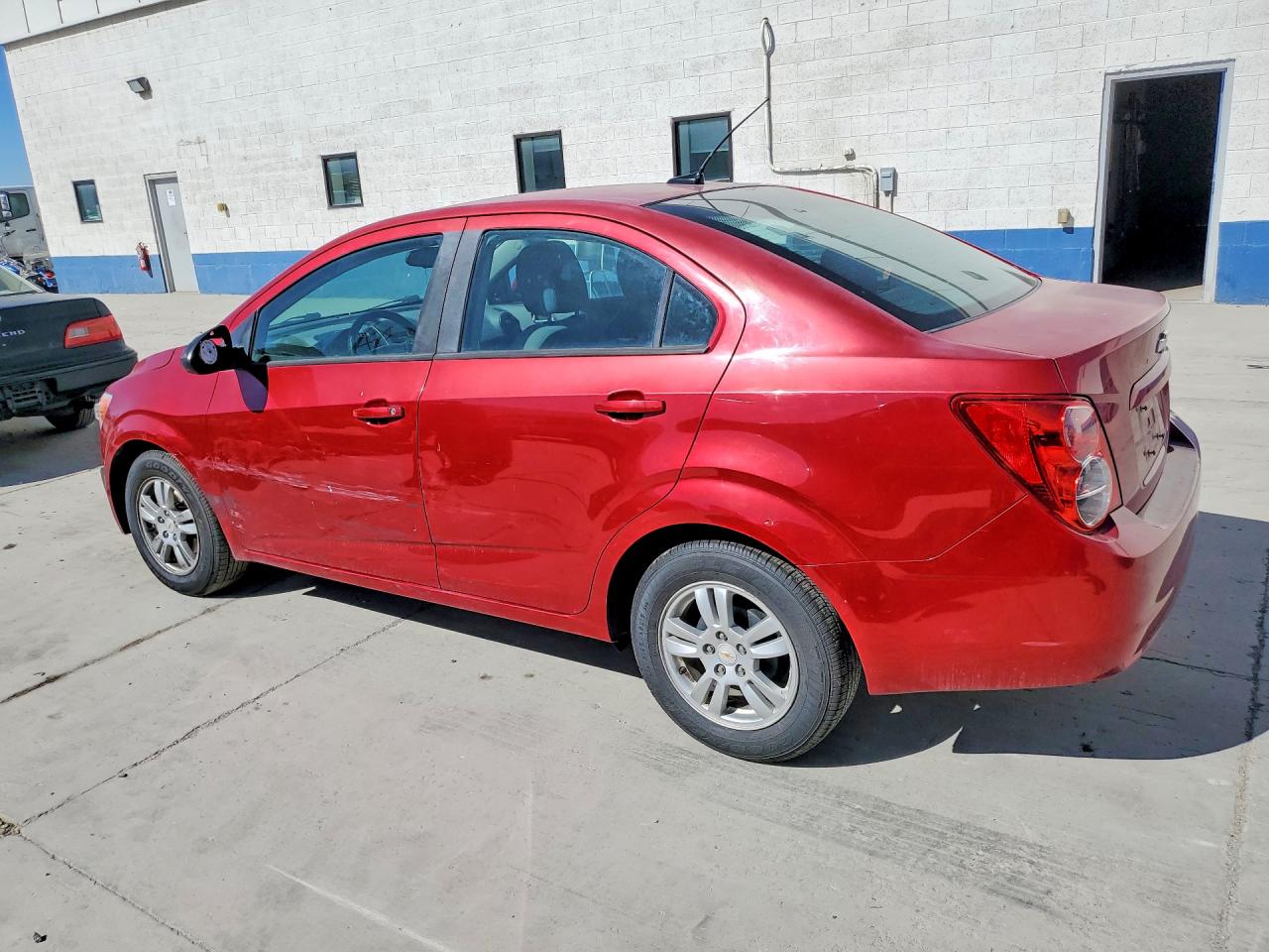 2012 Chevrolet Sonic Ls Red vin: 1G1JA5SH1C4121871