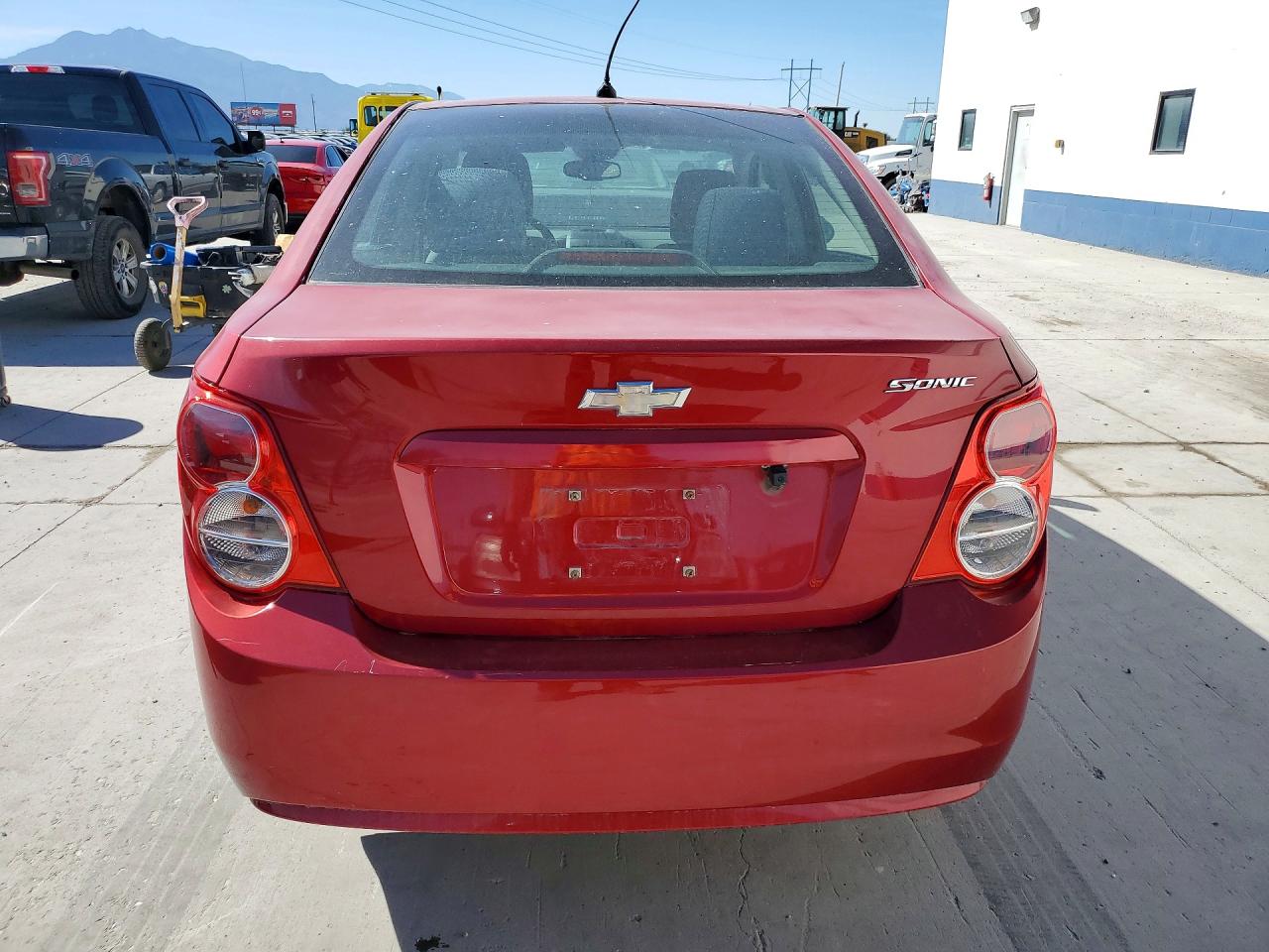 2012 Chevrolet Sonic Ls Red vin: 1G1JA5SH1C4121871