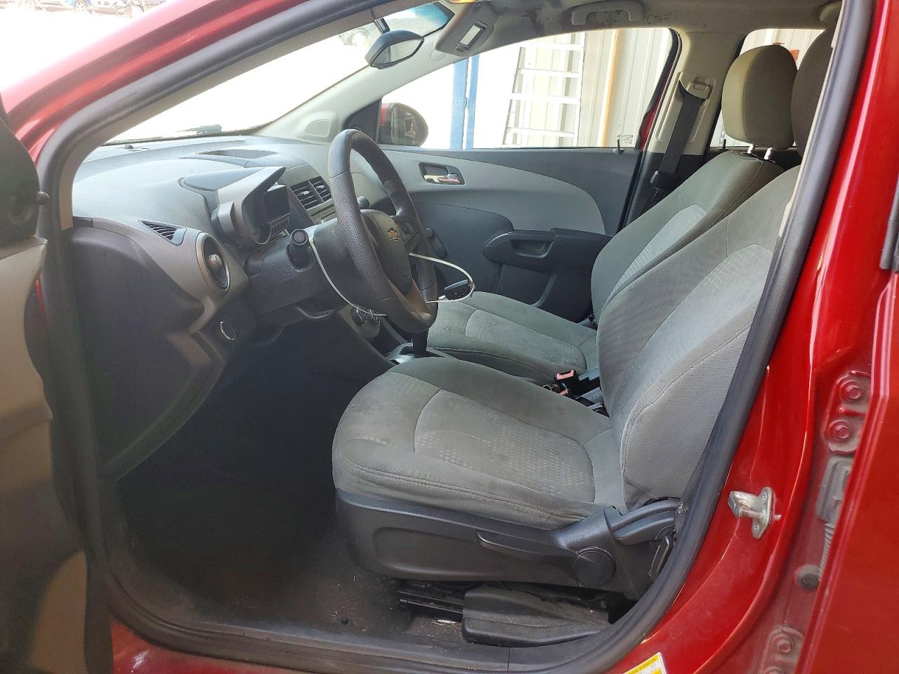 2014 Chevrolet Sonic Ls Red vin: 1G1JA5SH1E4154565