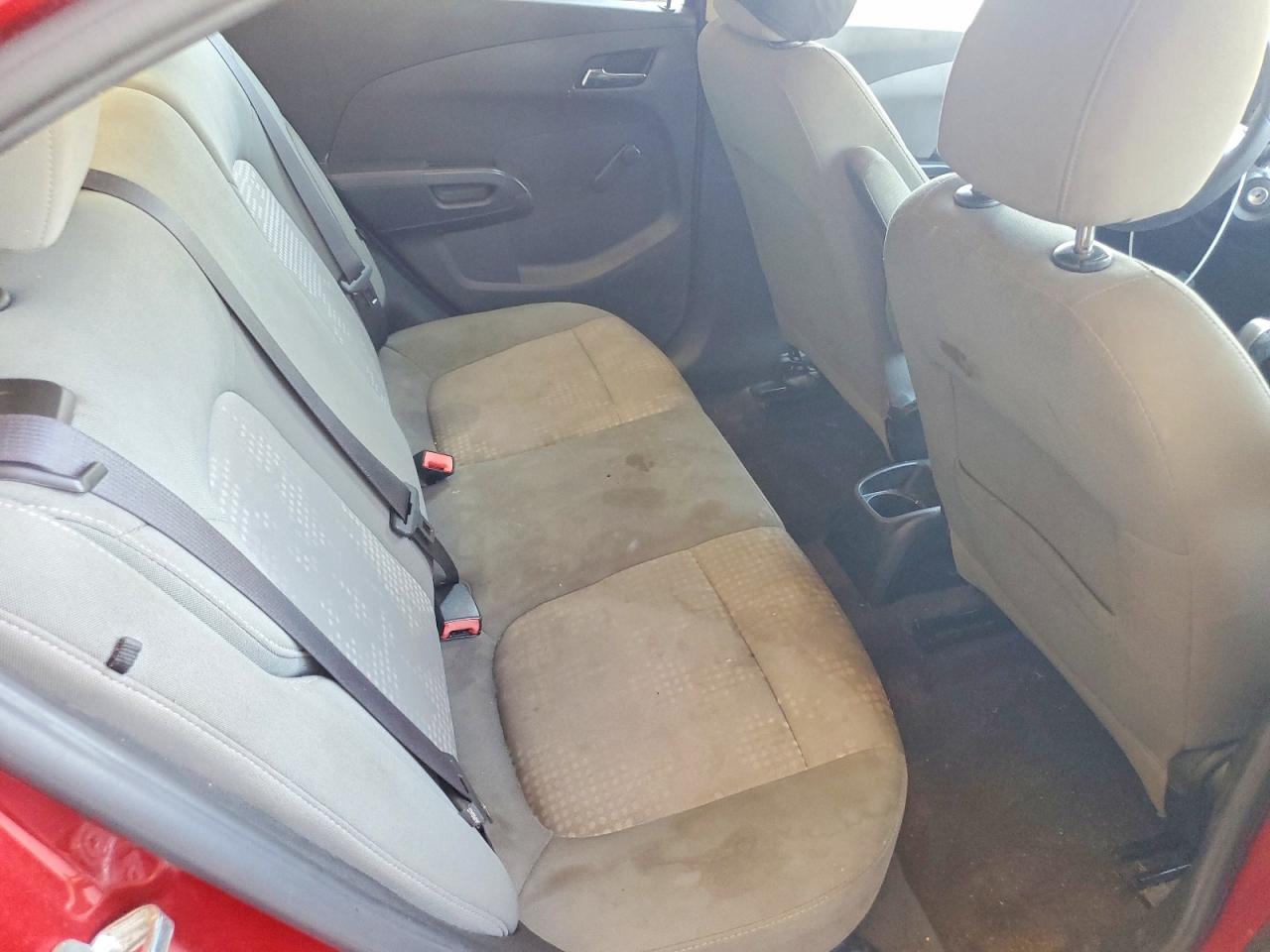 2014 Chevrolet Sonic Ls Red vin: 1G1JA5SH1E4154565