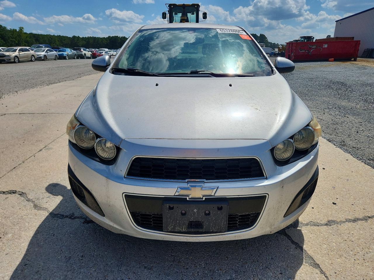 2015 Chevrolet Sonic Ls Silver vin: 1G1JA5SH1F4109238