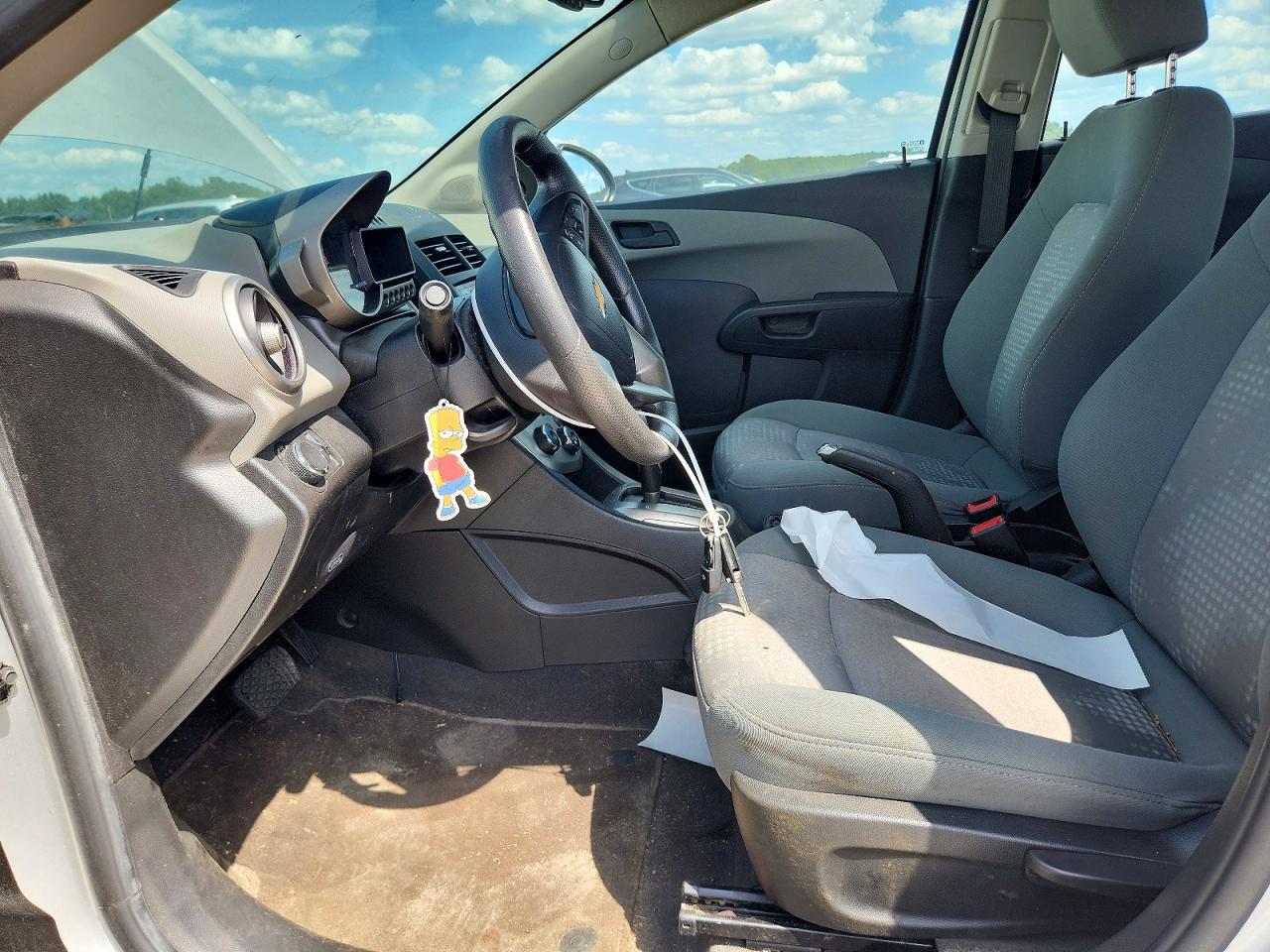 2015 Chevrolet Sonic Ls Silver vin: 1G1JA5SH1F4109238