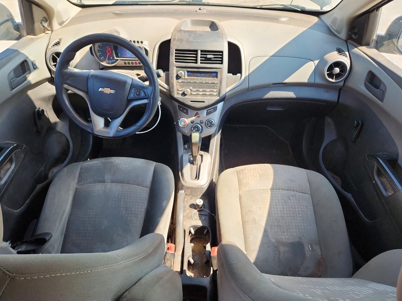 2015 Chevrolet Sonic Ls Black vin: 1G1JA5SH1F4131319