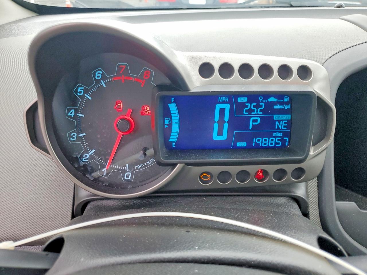 2012 Chevrolet Sonic Ls Orange vin: 1G1JA5SH2C4147914