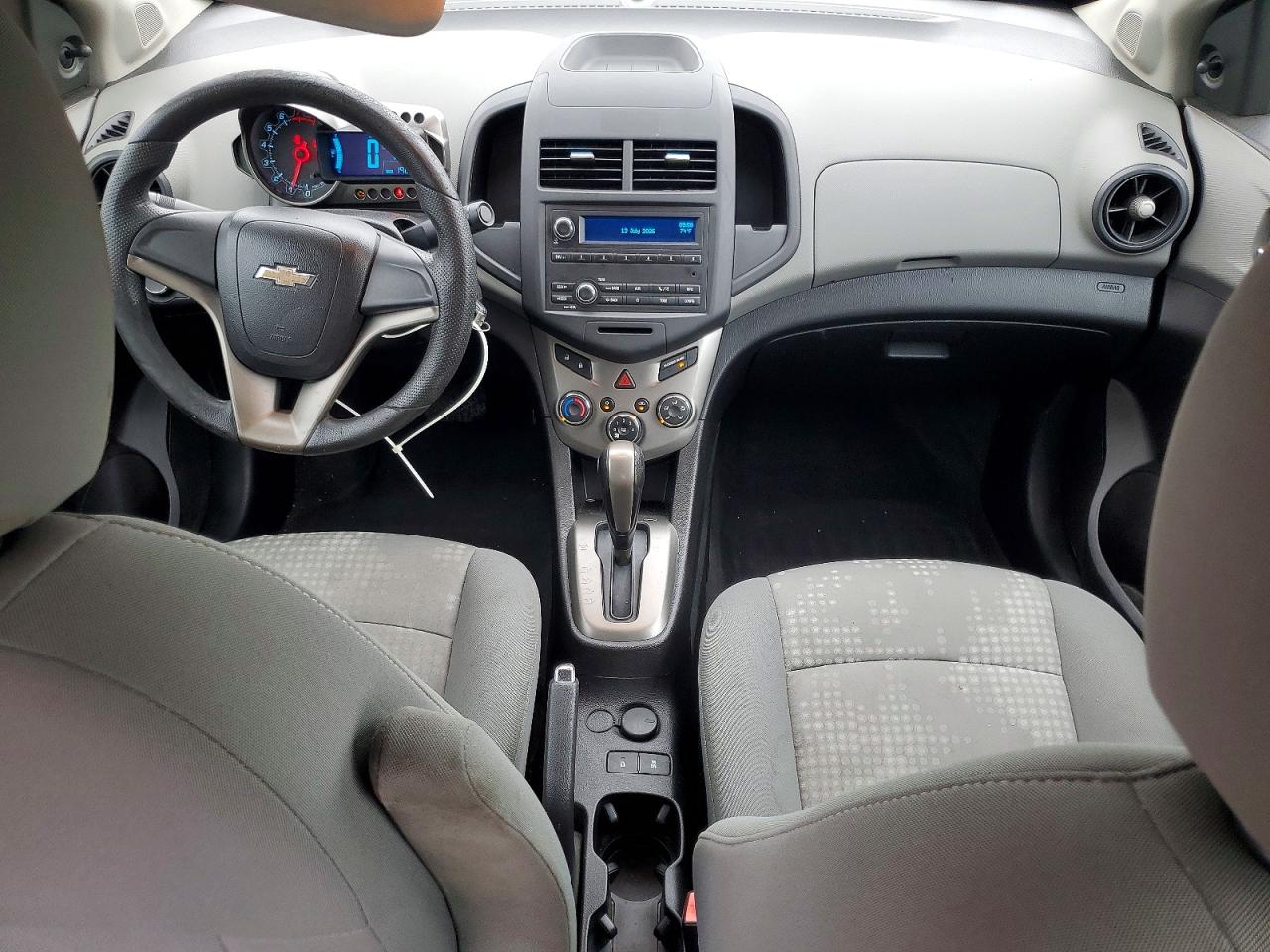 2012 Chevrolet Sonic Ls Orange vin: 1G1JA5SH2C4147914