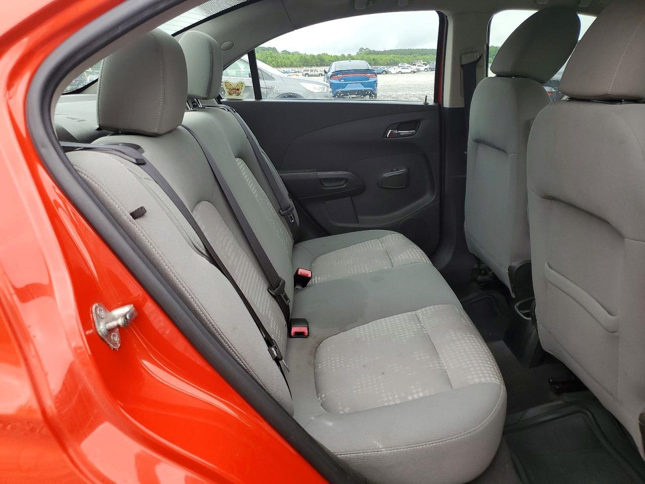 2012 Chevrolet Sonic Ls Orange vin: 1G1JA5SH2C4147914