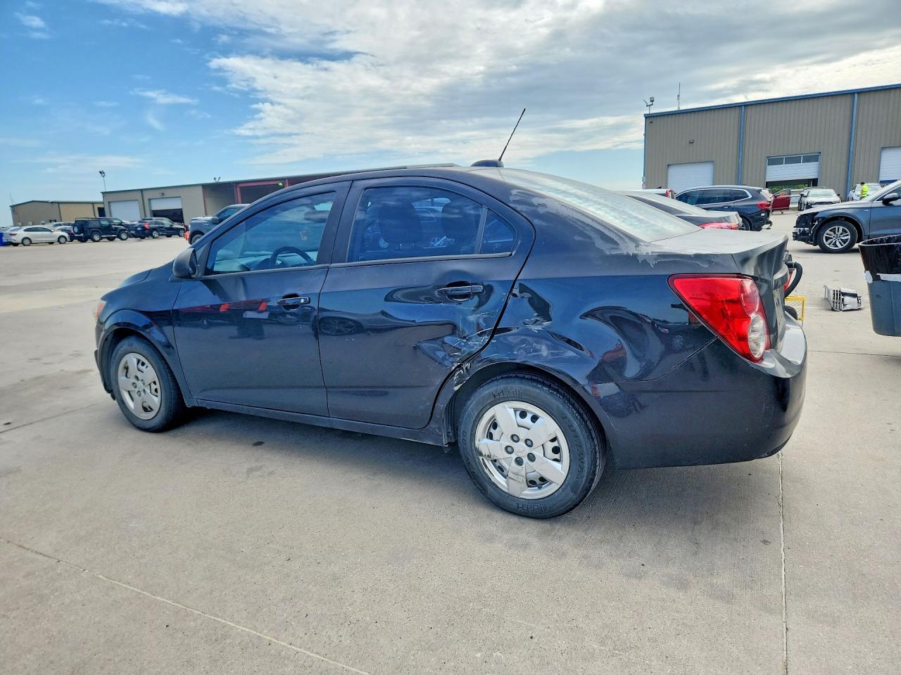 2015 Chevrolet Sonic Ls Black vin: 1G1JA5SH2F4129952