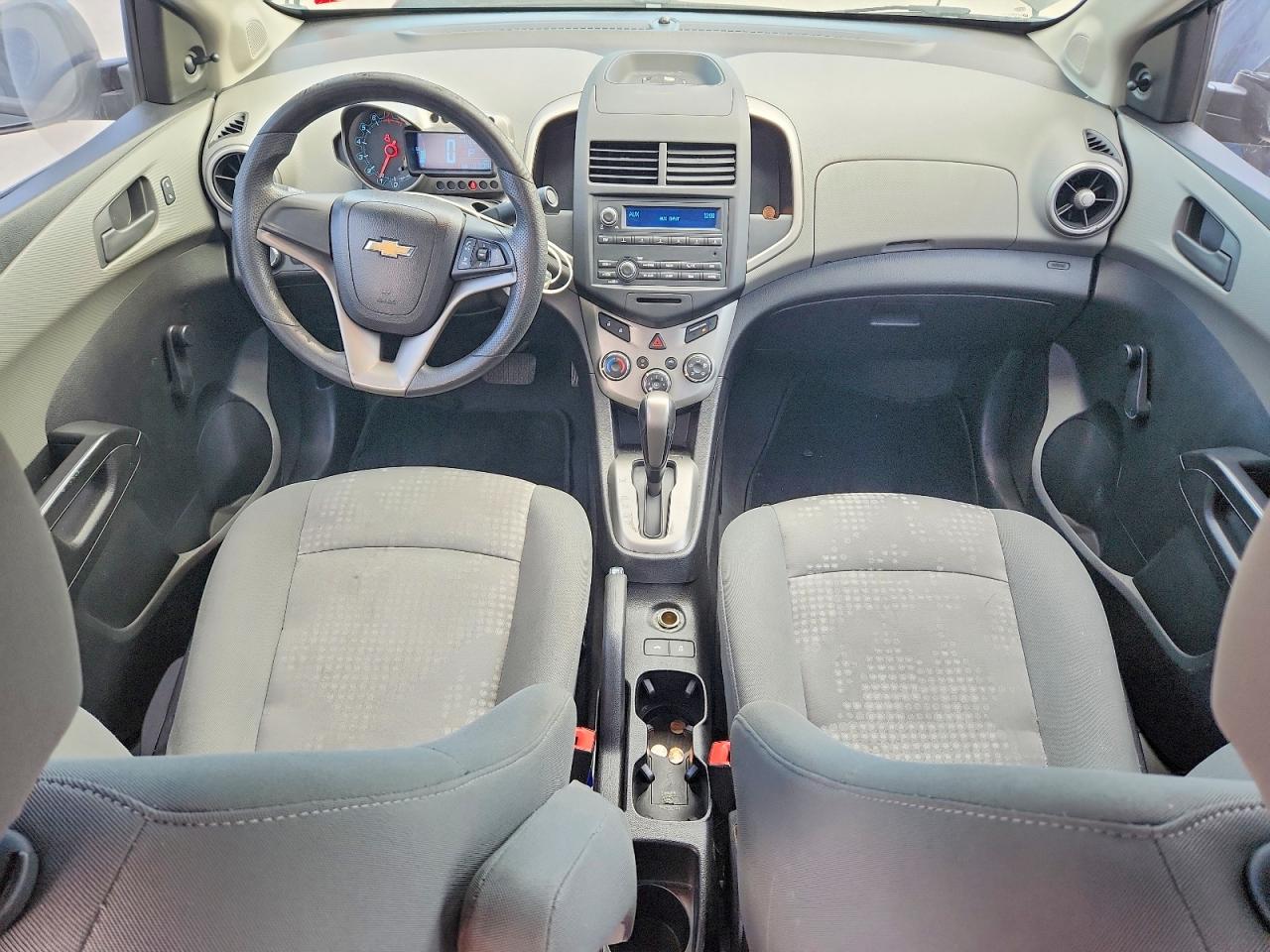2015 Chevrolet Sonic Ls Black vin: 1G1JA5SH2F4129952