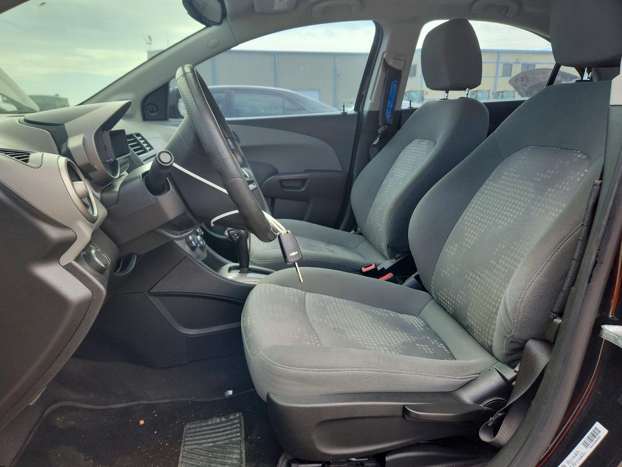 2015 Chevrolet Sonic Ls Black vin: 1G1JA5SH2F4129952