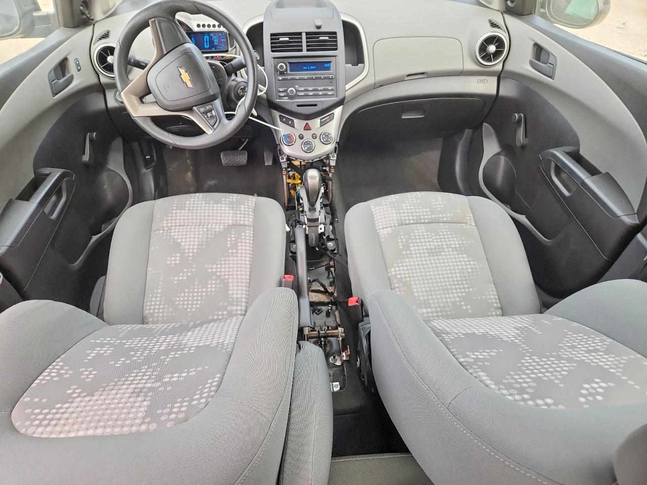 2015 Chevrolet Sonic Ls Black vin: 1G1JA5SH3F4185883